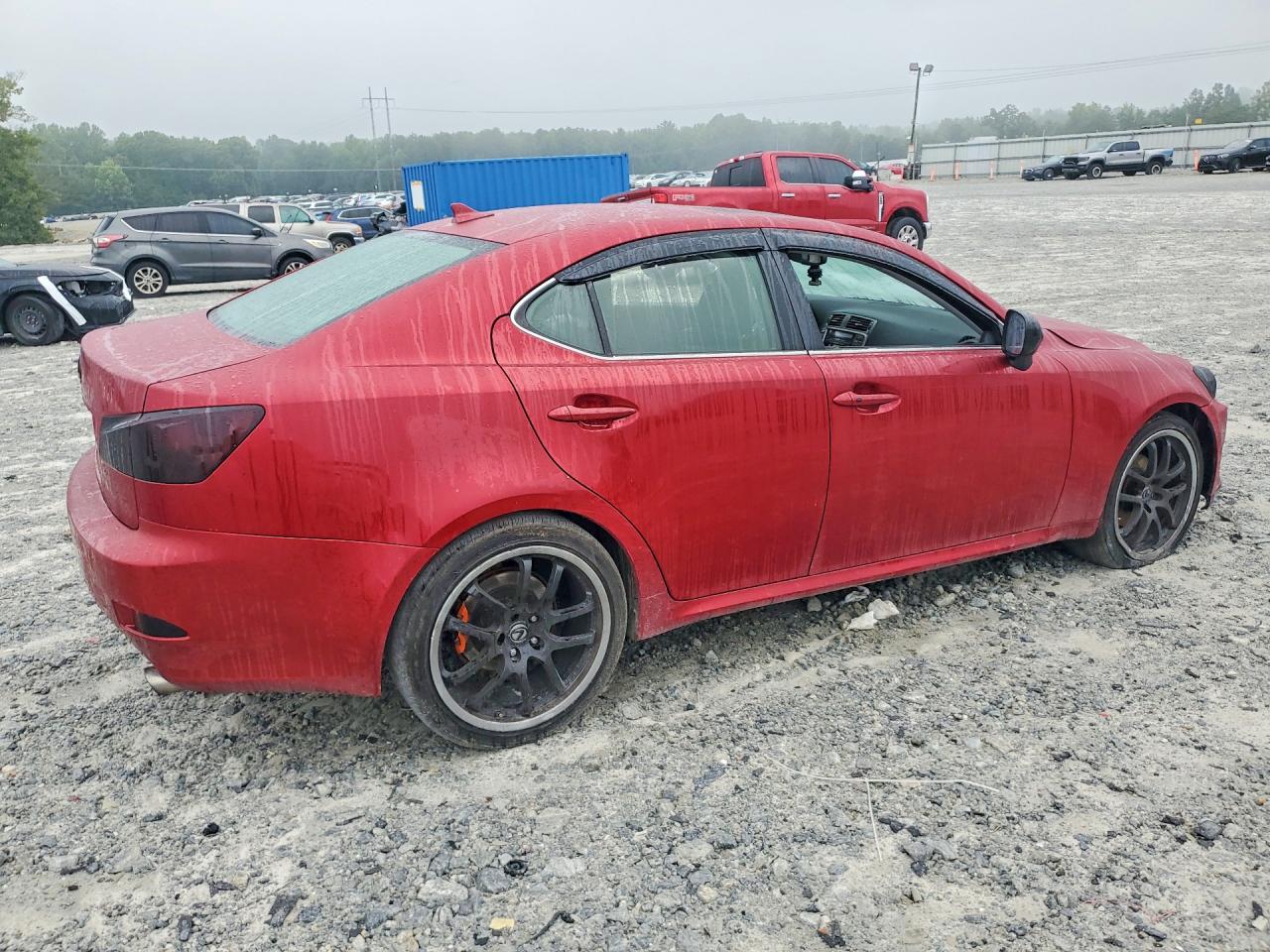 2008 Lexus Is 250 Red vin: JTHCK262982025313