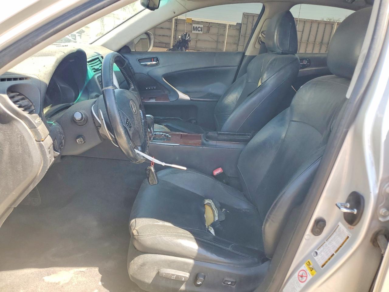 2008 Lexus Is 250 Silver vin: JTHCK262985018781