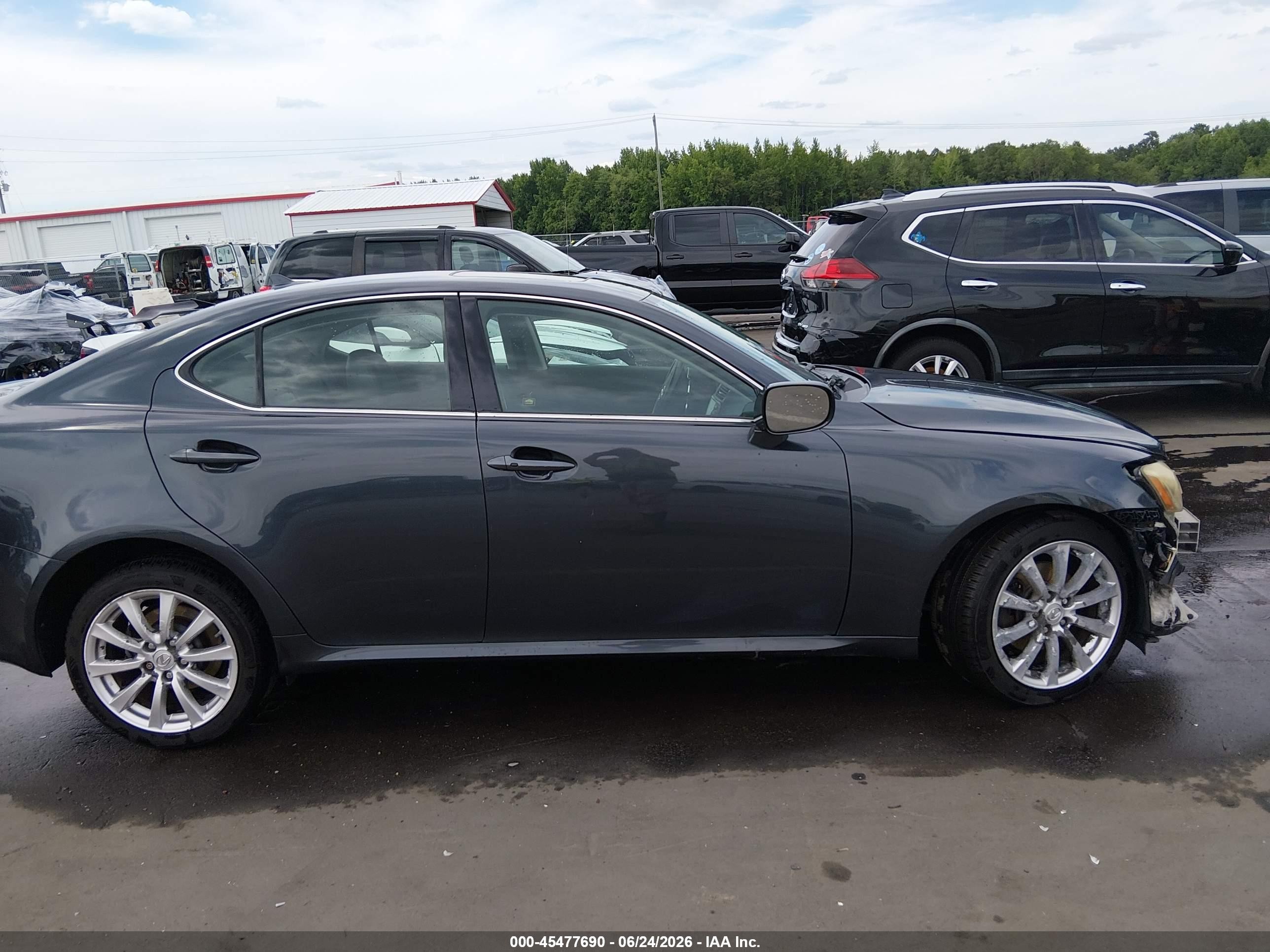 2008 Lexus Is 250   Black vin: JTHCK262985023379