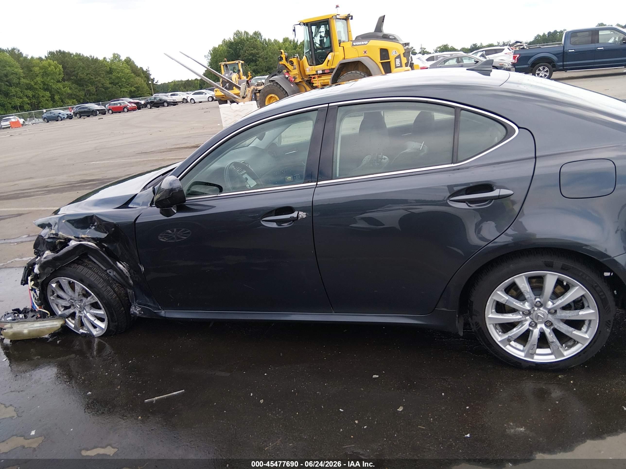 2008 Lexus Is 250   Black vin: JTHCK262985023379