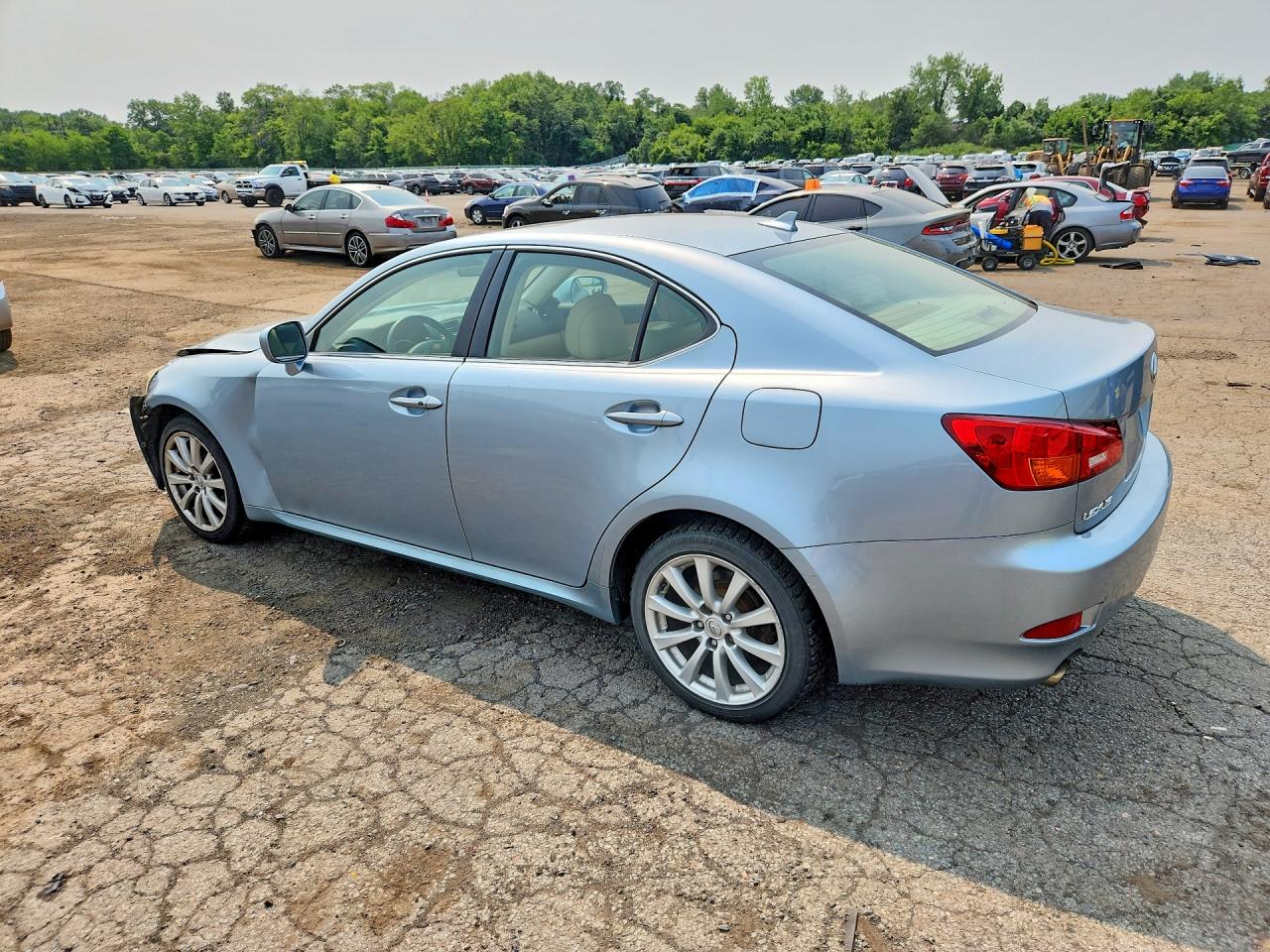 2008 Lexus Is 250 Blue vin: JTHCK262985024662