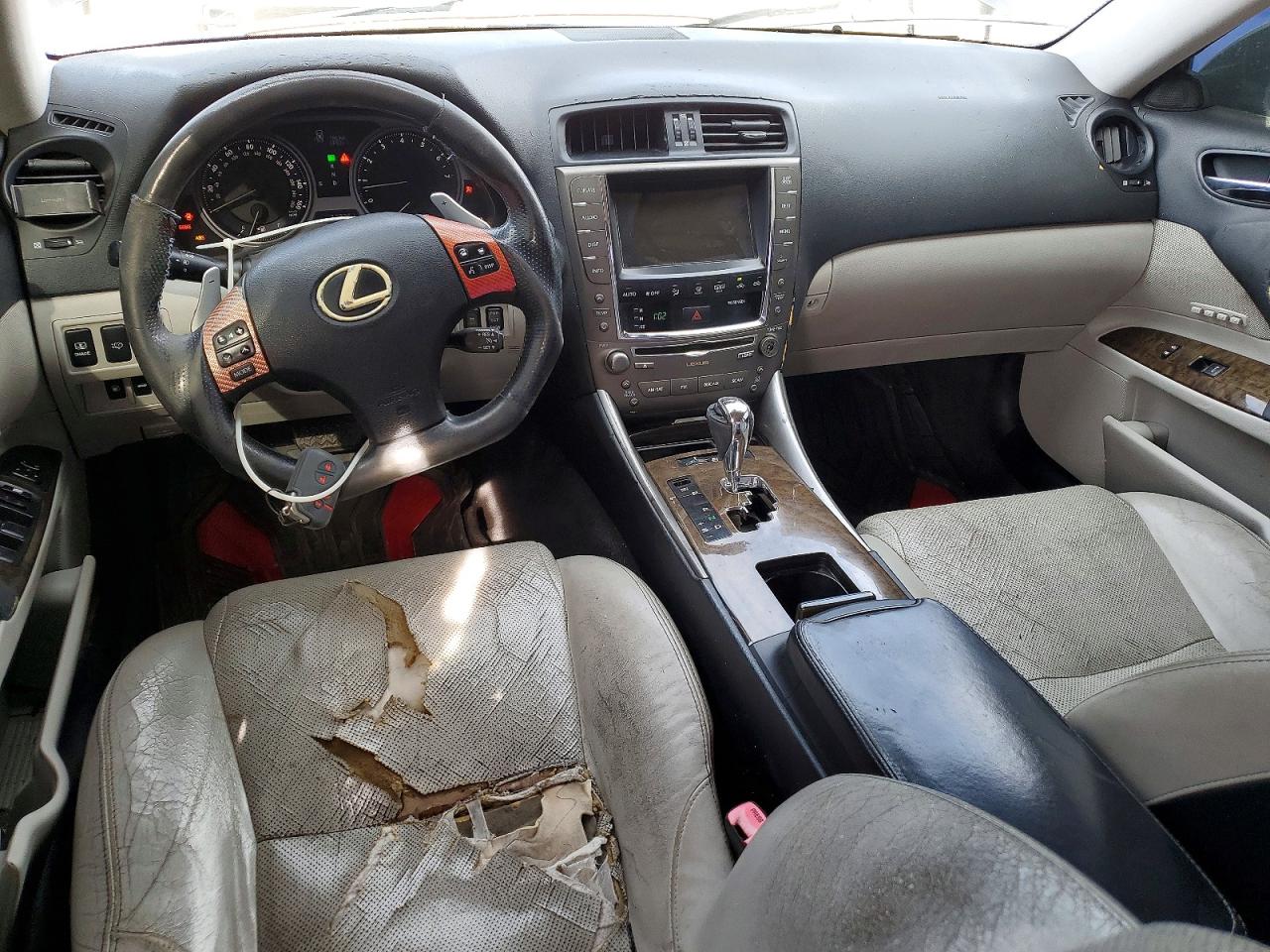 2009 Lexus Is 250 Черный vin: JTHCK262992030836