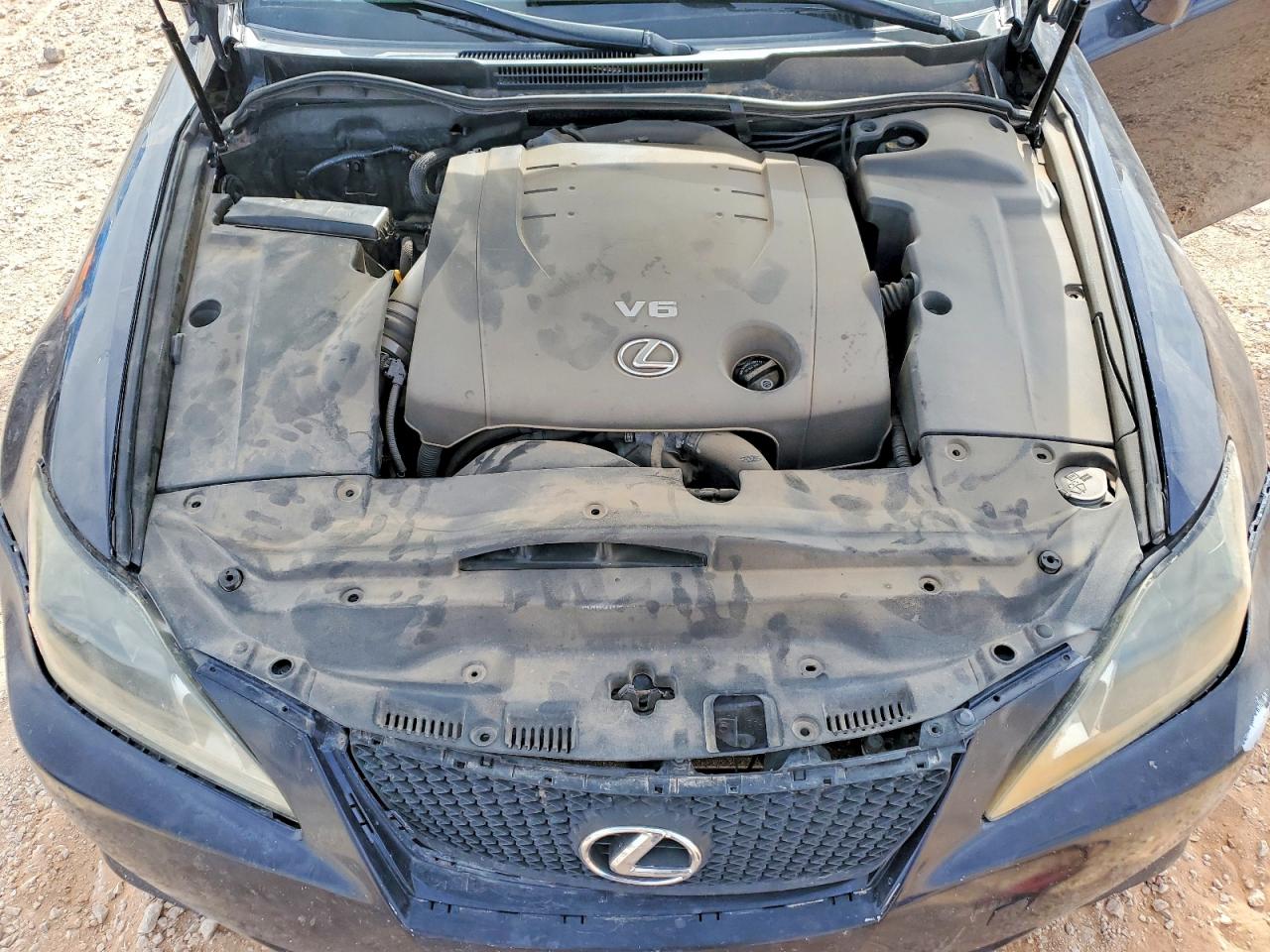 2009 Lexus Is 250 Черный vin: JTHCK262992030836