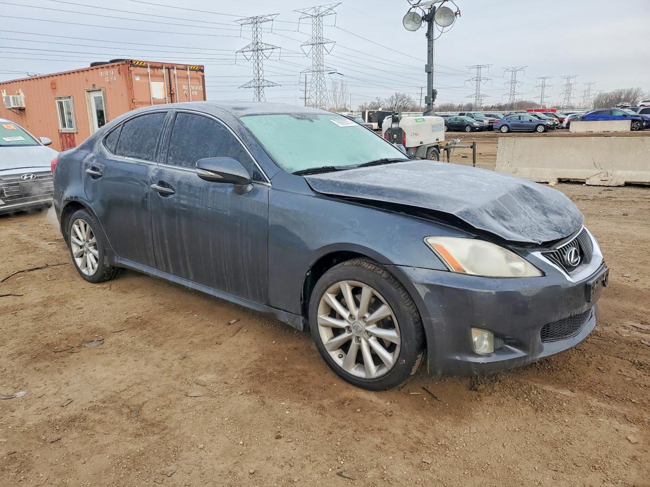 2009 Lexus Is 250 Charcoal vin: JTHCK262992031792