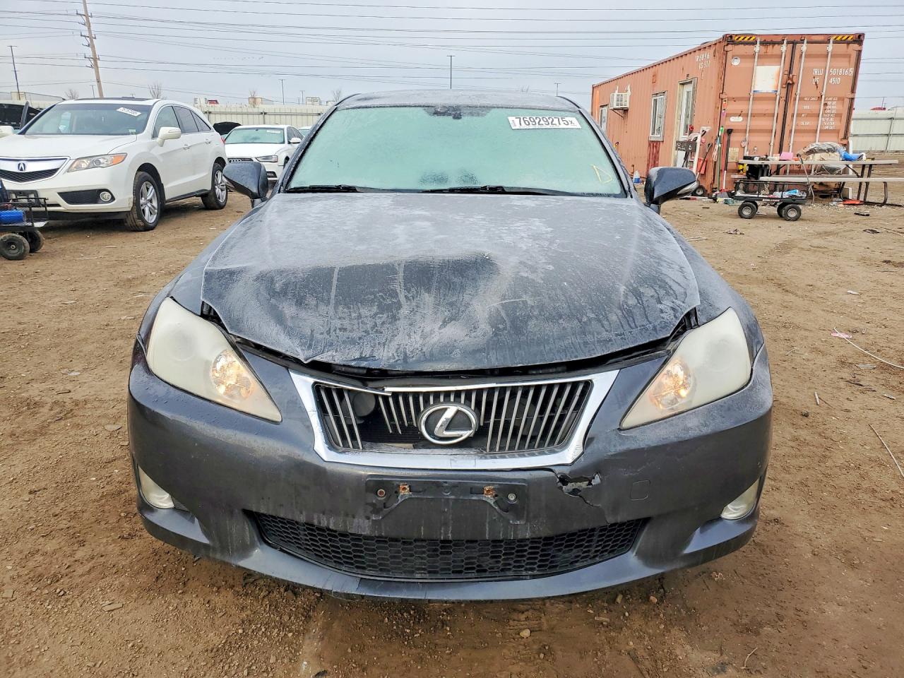 2009 Lexus Is 250 Charcoal vin: JTHCK262992031792