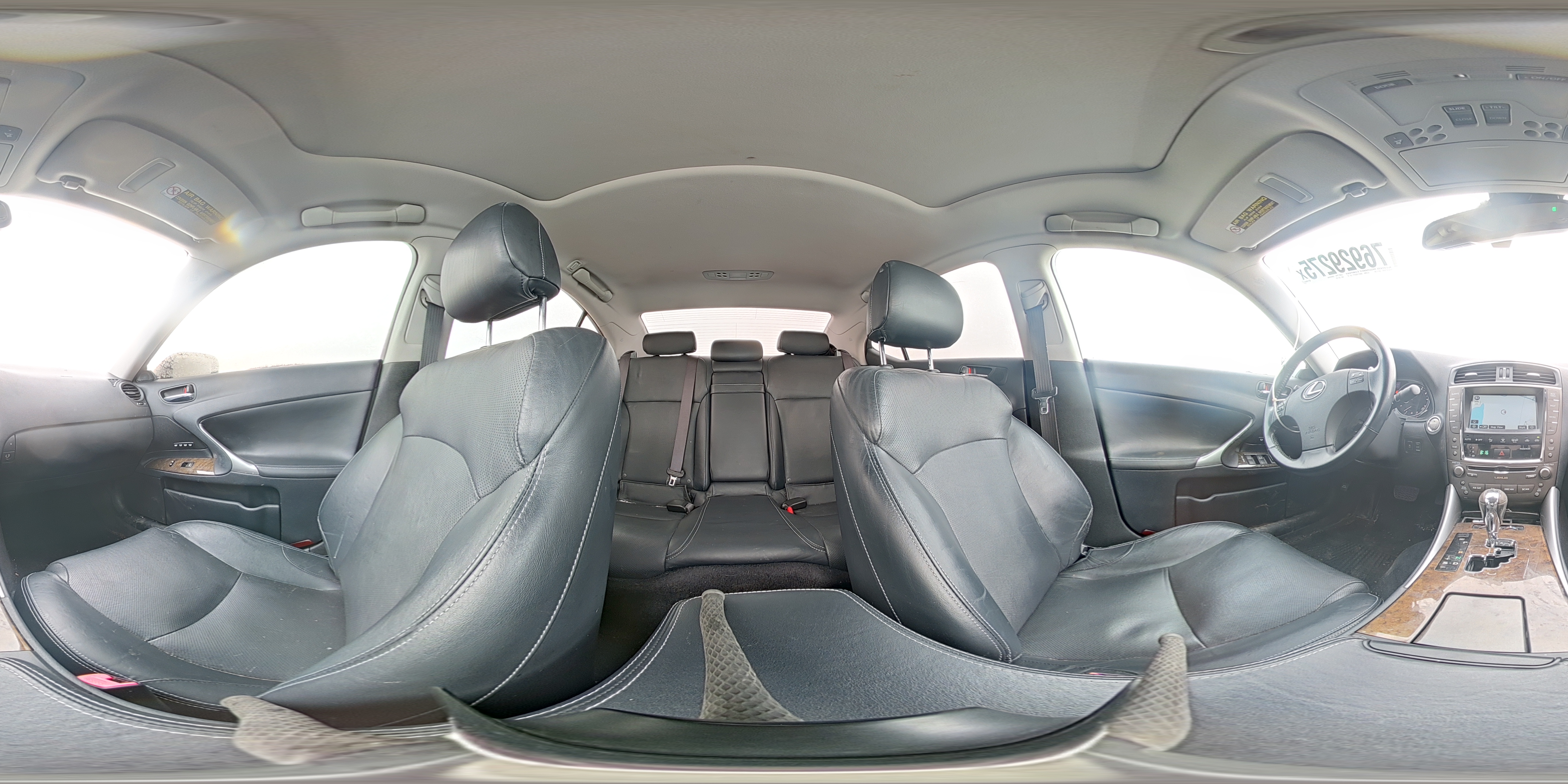 2009 Lexus Is 250 Charcoal vin: JTHCK262992031792