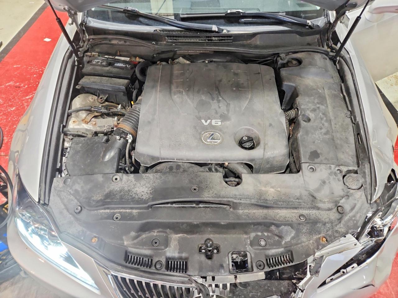 2009 Lexus Is 250 Silver vin: JTHCK262995028082