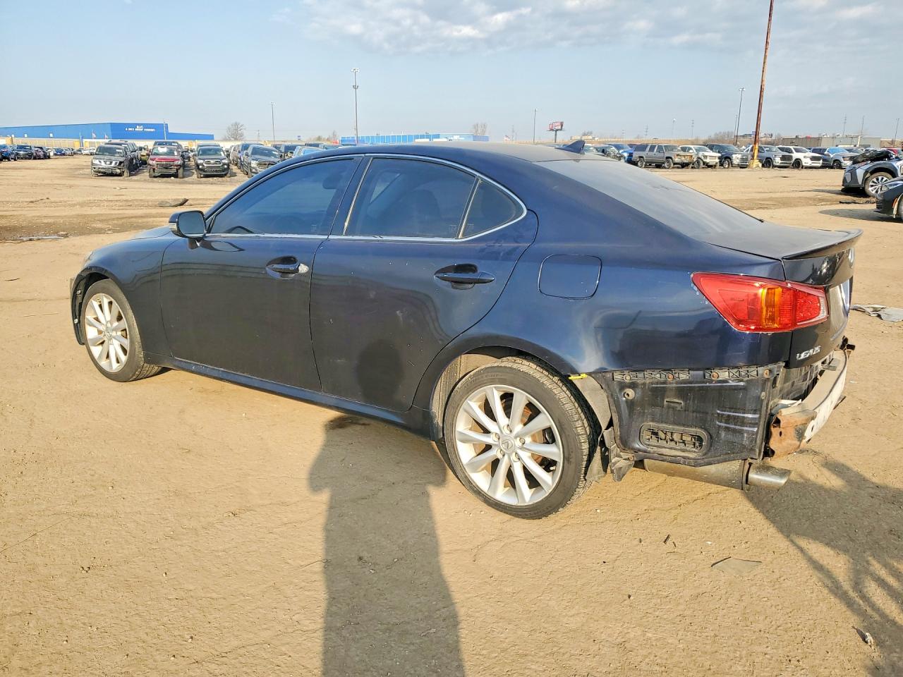 2009 Lexus Is 250 Base Blue vin: JTHCK262995029149