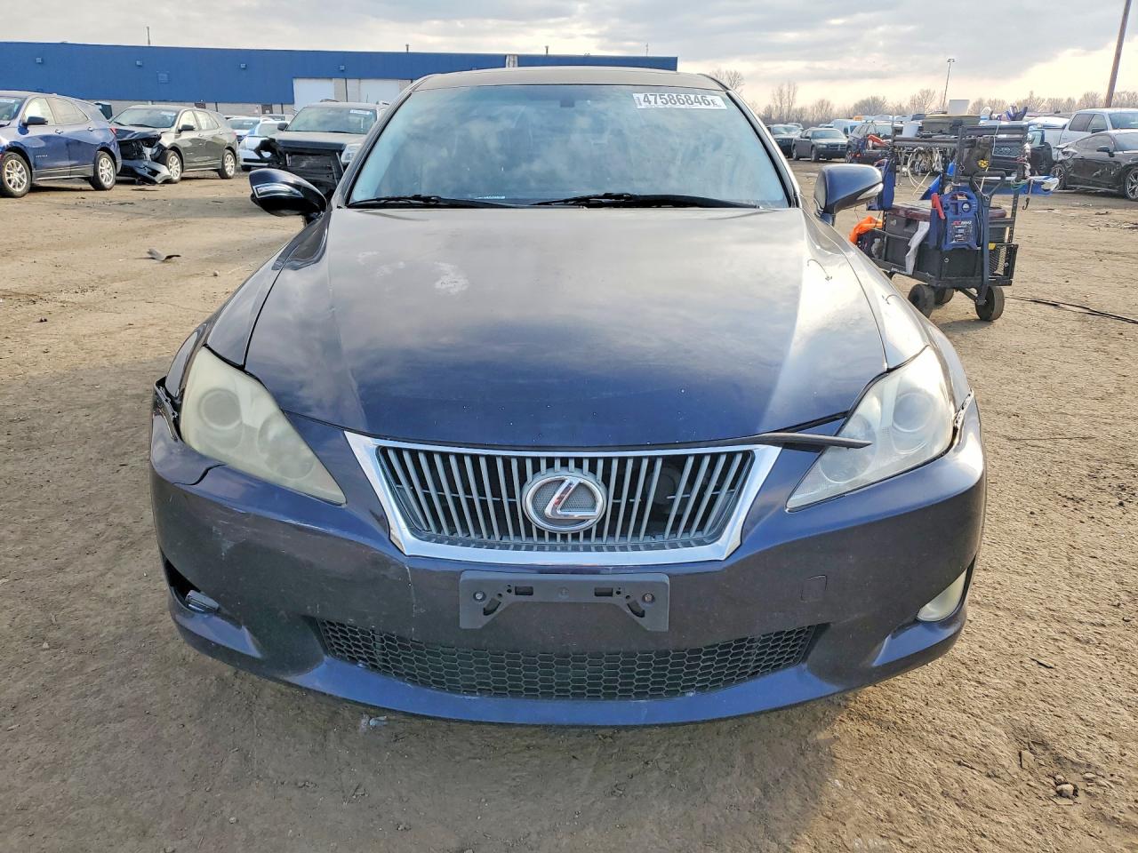 2009 Lexus Is 250 Base Blue vin: JTHCK262995029149
