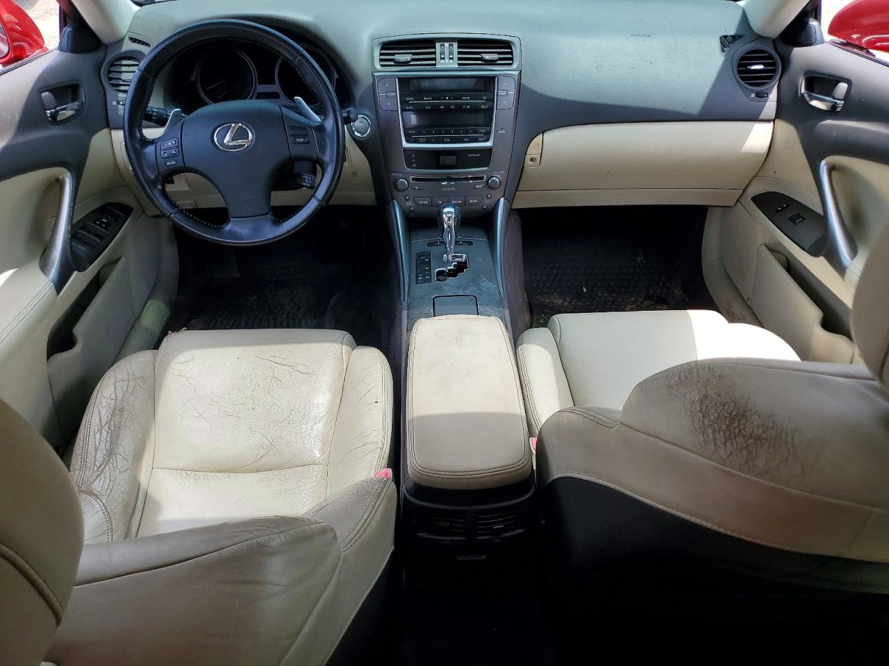 2009 Lexus Is 250 Burgundy vin: JTHCK262995033153