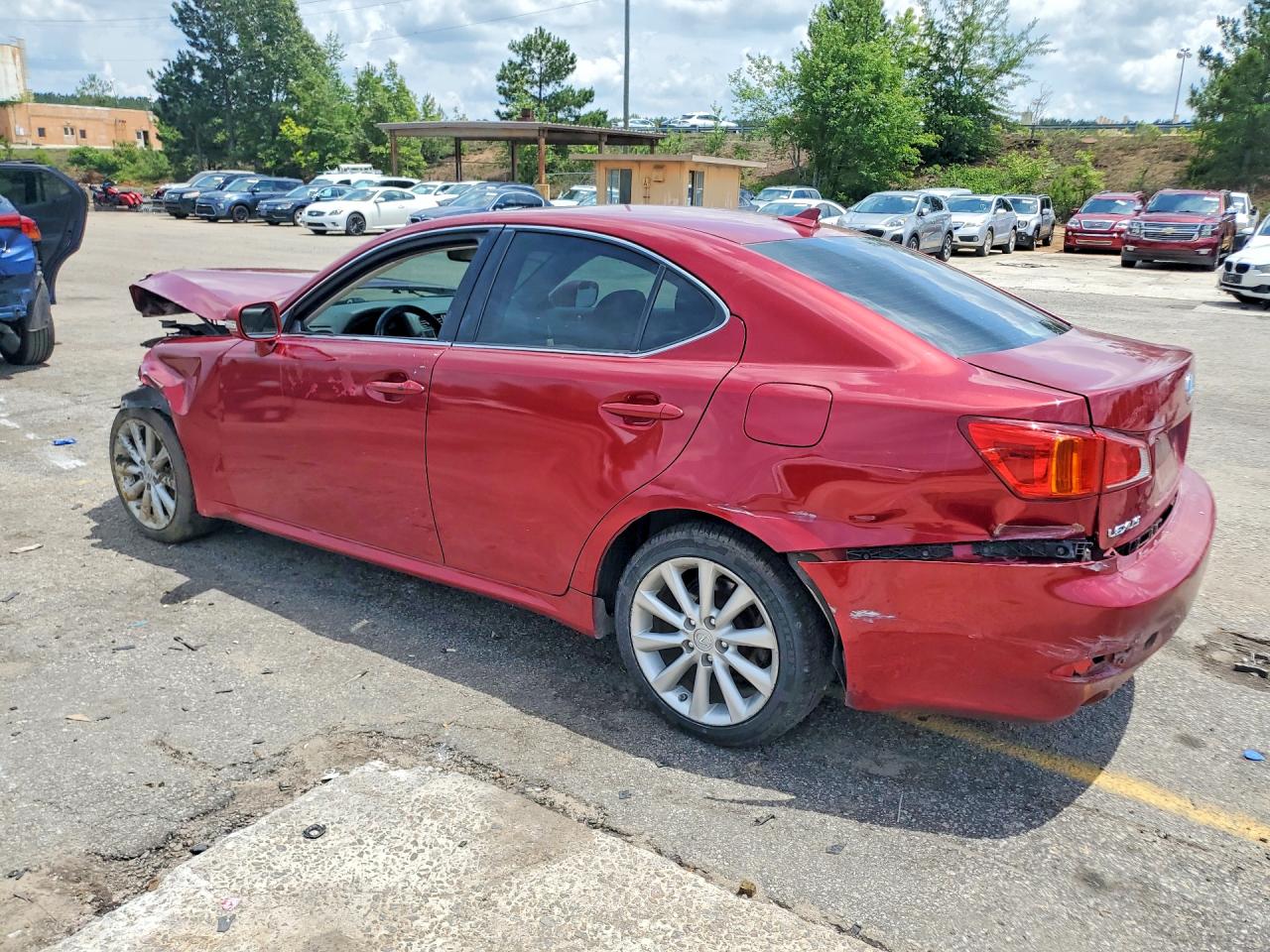 2009 Lexus Is 250 Burgundy vin: JTHCK262995033153