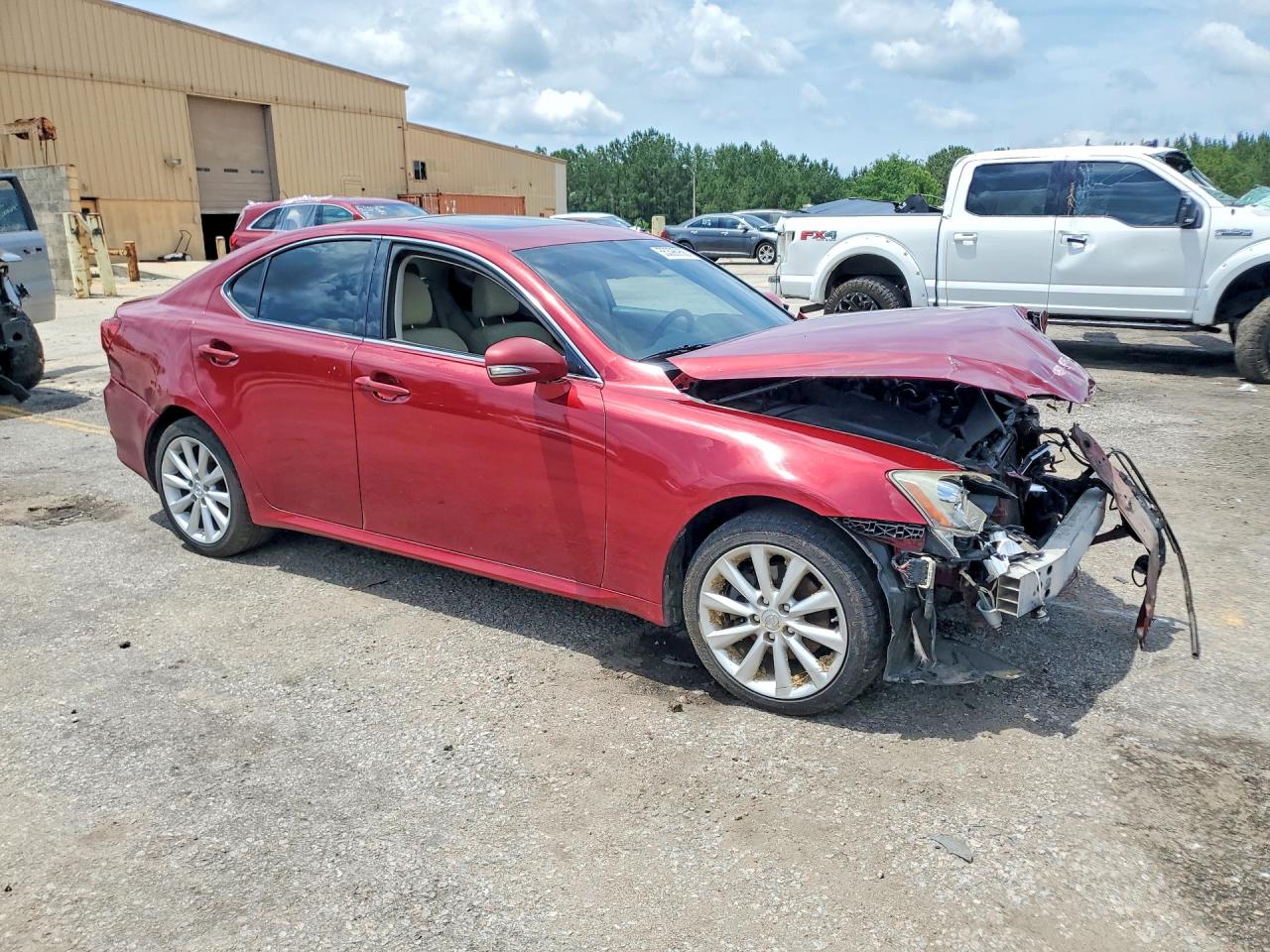 2009 Lexus Is 250 Burgundy vin: JTHCK262995033153