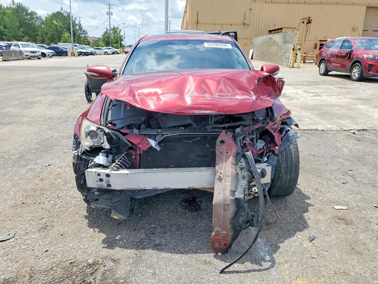 2009 Lexus Is 250 Burgundy vin: JTHCK262995033153
