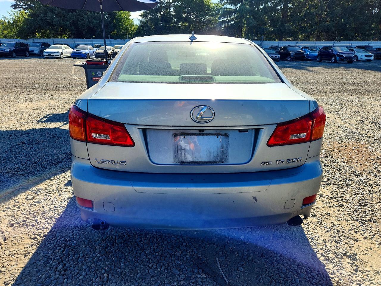 2007 Lexus Is 250 Silver vin: JTHCK262X72018207
