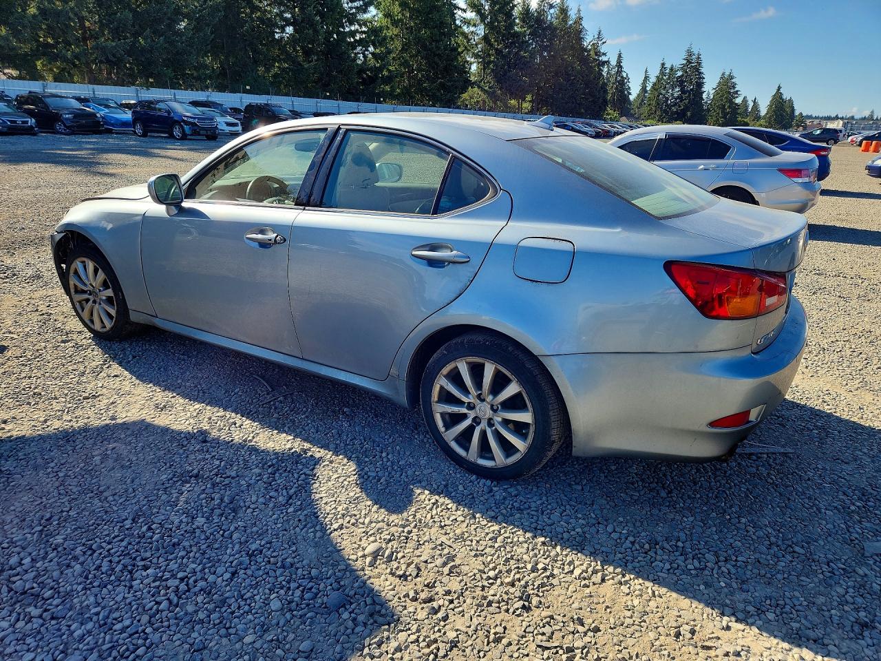 2007 Lexus Is 250 Silver vin: JTHCK262X72018207