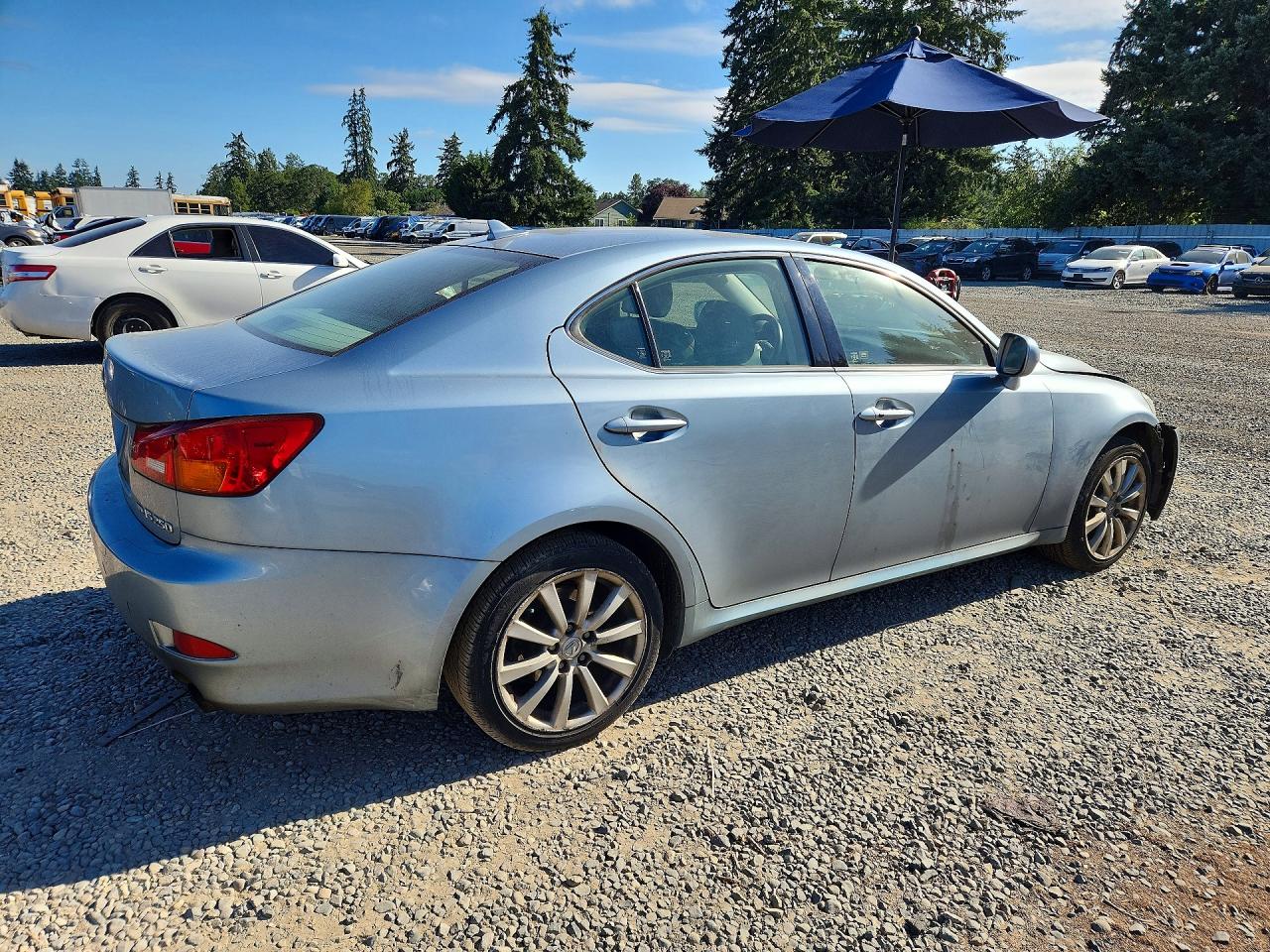 2007 Lexus Is 250 Silver vin: JTHCK262X72018207