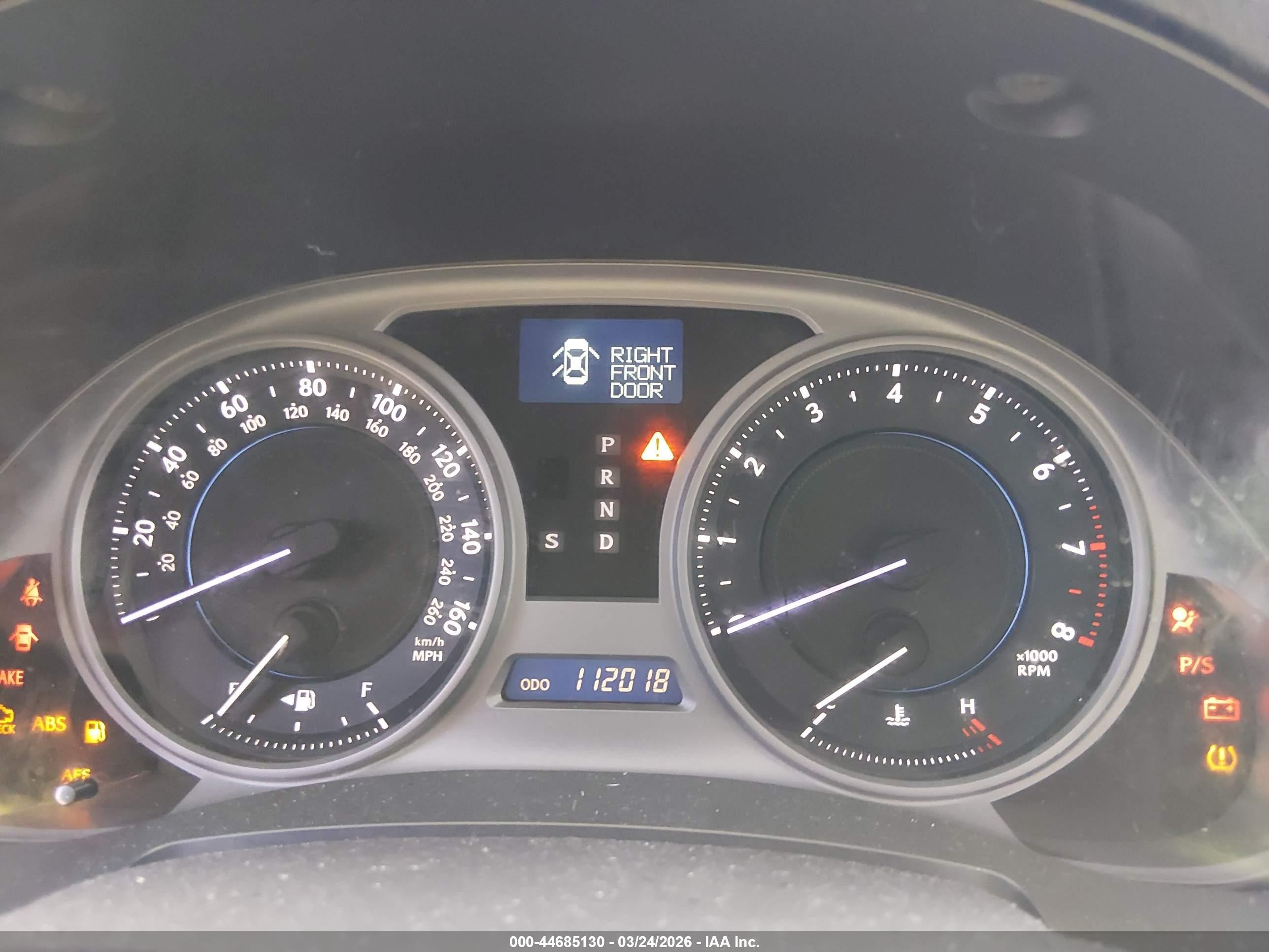 2007 Lexus Is 250   White vin: JTHCK262X72019664