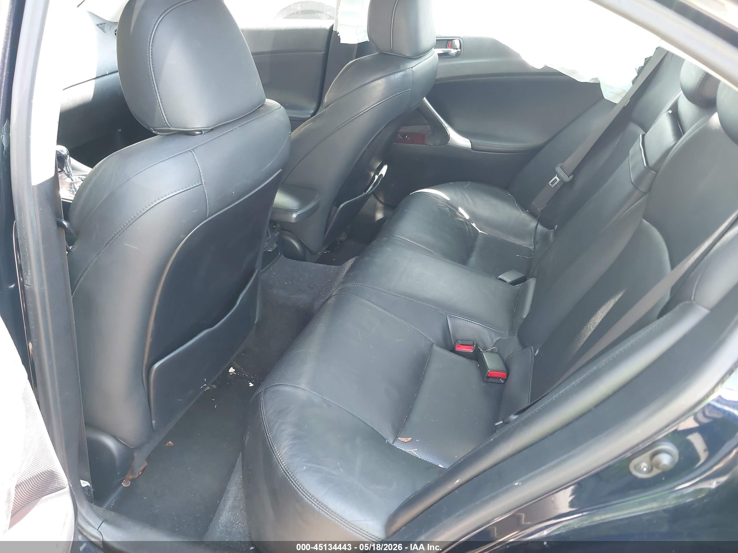 2007 Lexus Is 250   Blue vin: JTHCK262X75012048