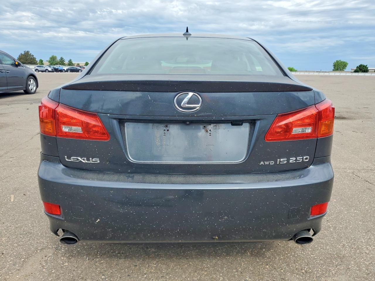 2007 Lexus Is 250 Серый vin: JTHCK262X75012695