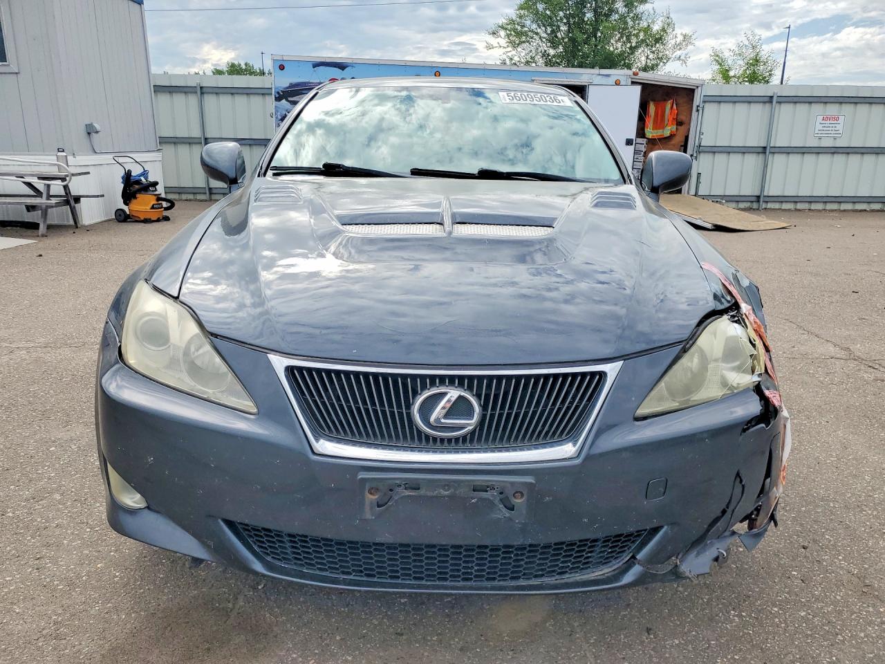2007 Lexus Is 250 Серый vin: JTHCK262X75012695