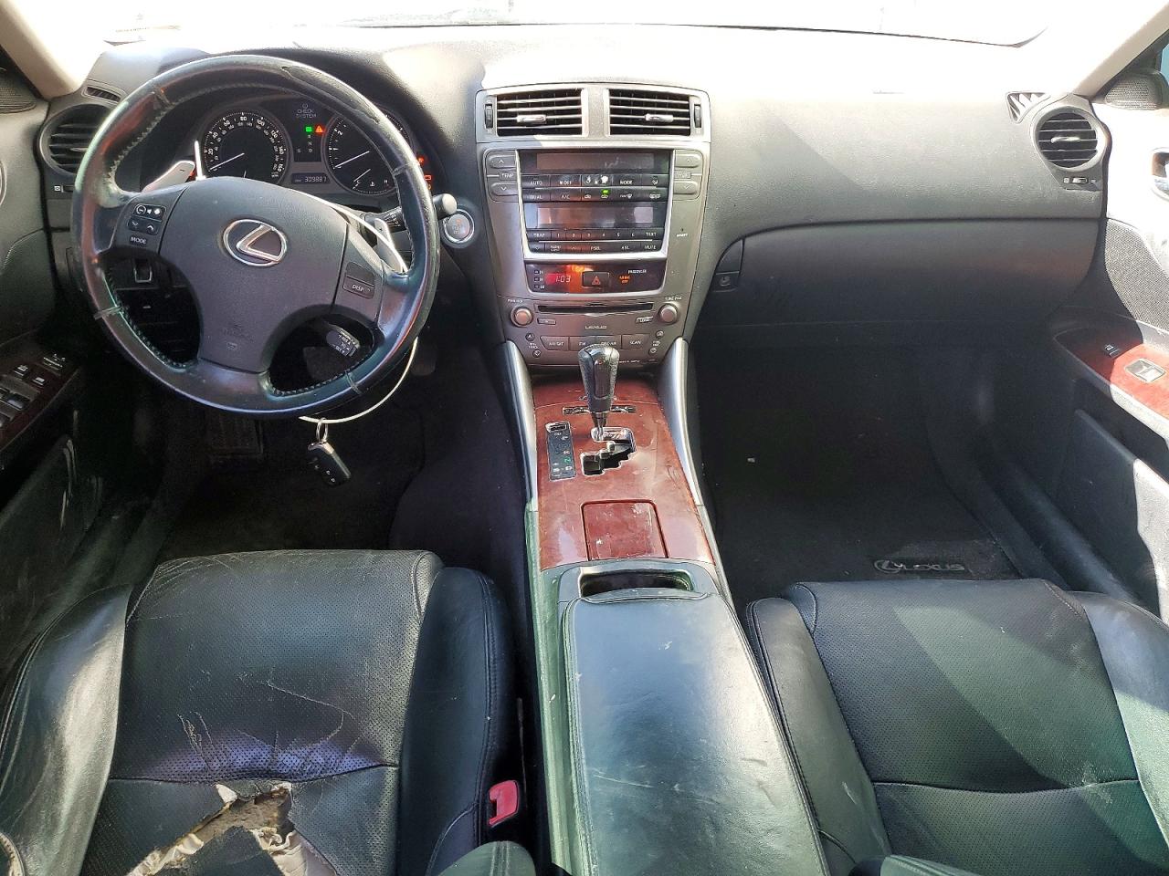 2008 Lexus Is 250 Black vin: JTHCK262X82027362