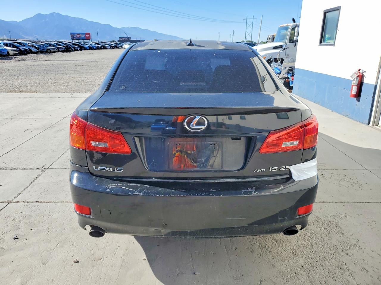 2008 Lexus Is 250 Black vin: JTHCK262X82027362