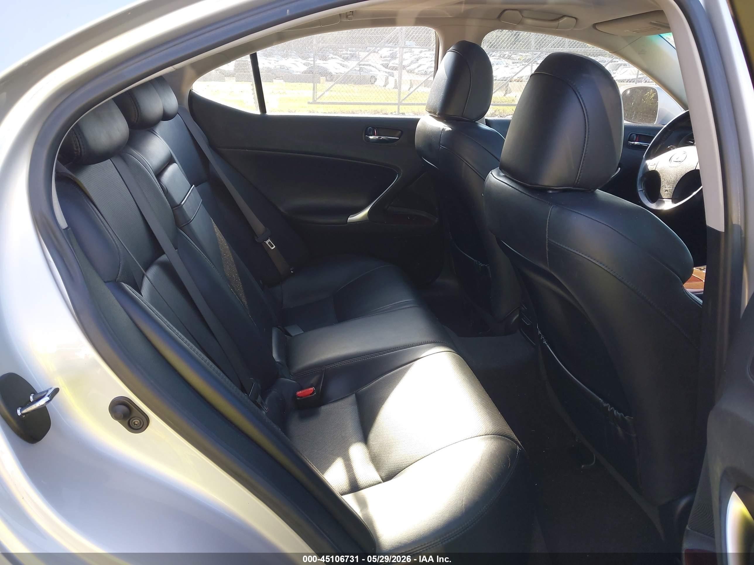2008 Lexus Is 250   Silver vin: JTHCK262X85018272