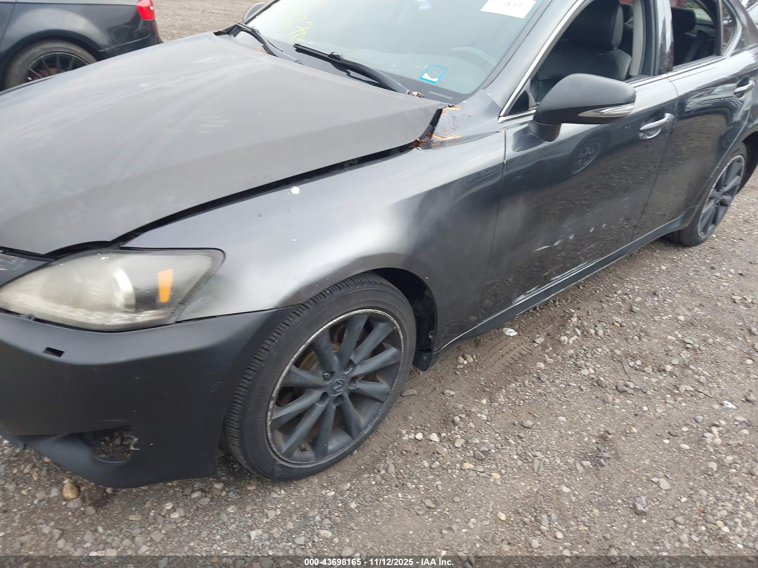 2009 Lexus Is 250   Gray vin: JTHCK262X92031994