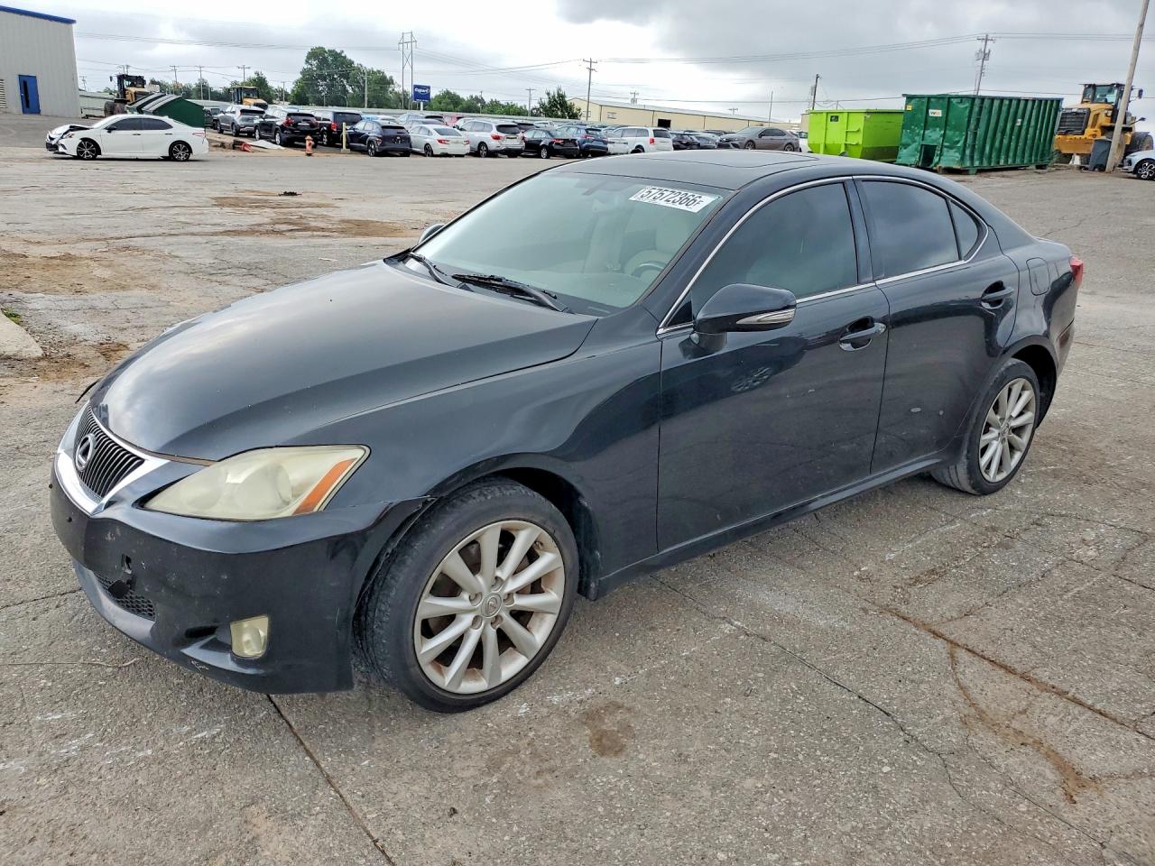 2009 Lexus Is 250 Черный vin: JTHCK262X95032559