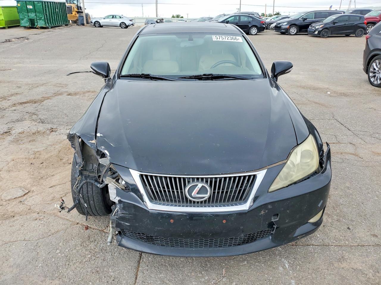 2009 Lexus Is 250 Black vin: JTHCK262X95032559