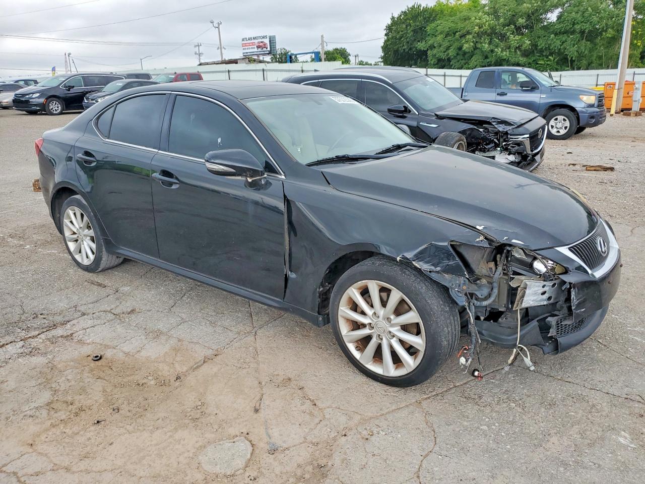 2009 Lexus Is 250 Black vin: JTHCK262X95032559