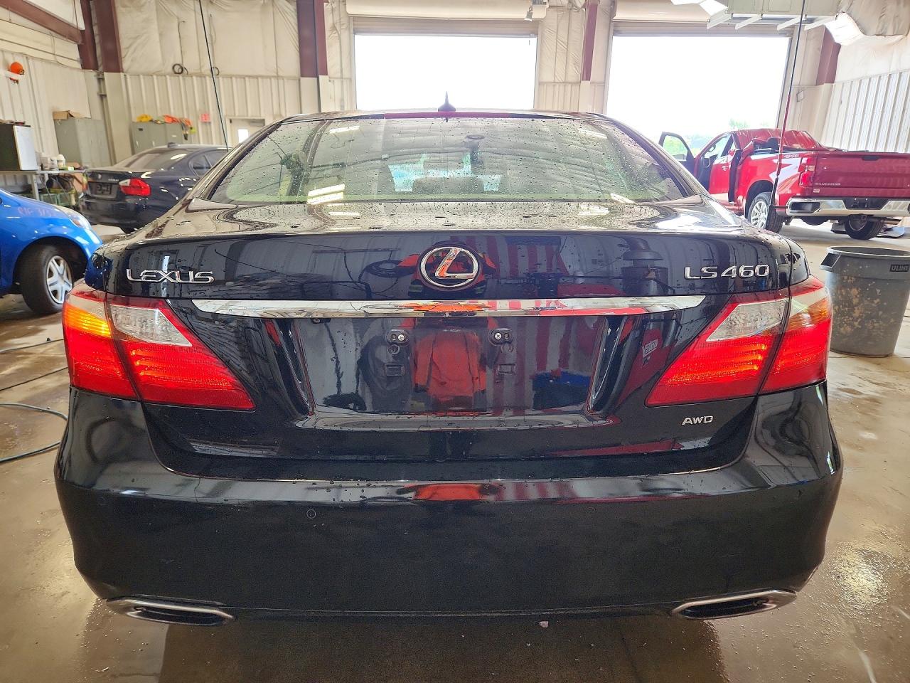 2010 Lexus Ls 460 Черный vin: JTHCL1EF4A5006765