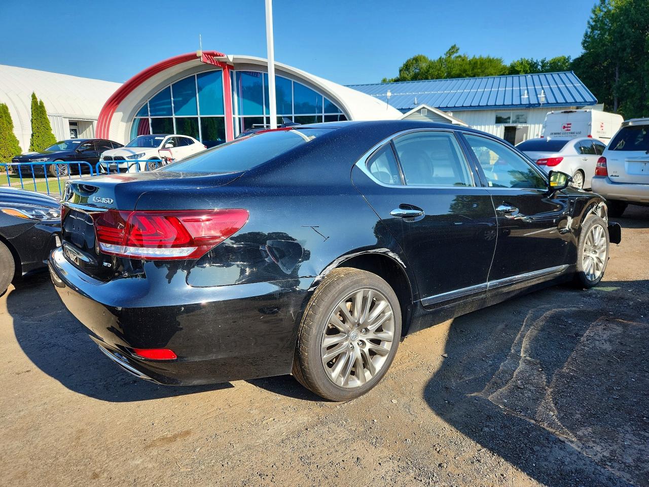 2013 Lexus Ls 460 Black vin: JTHCL1EF5D5018427