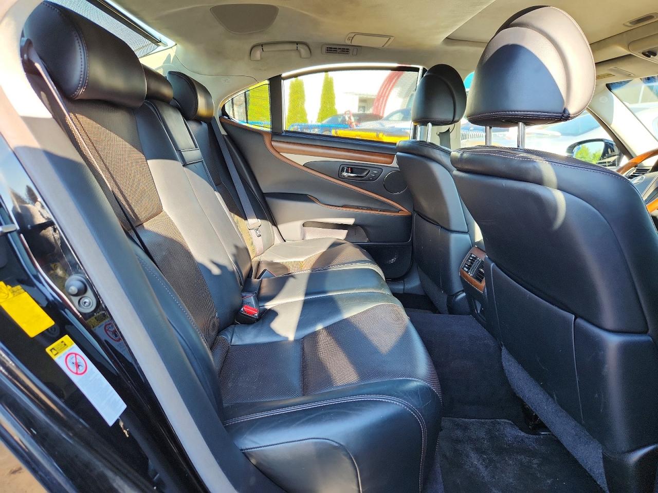 2013 Lexus Ls 460 Black vin: JTHCL1EF5D5018427