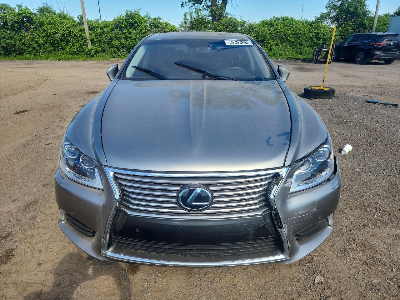 2015 Lexus Ls 460 Gray vin: JTHCL1EF5F5023338