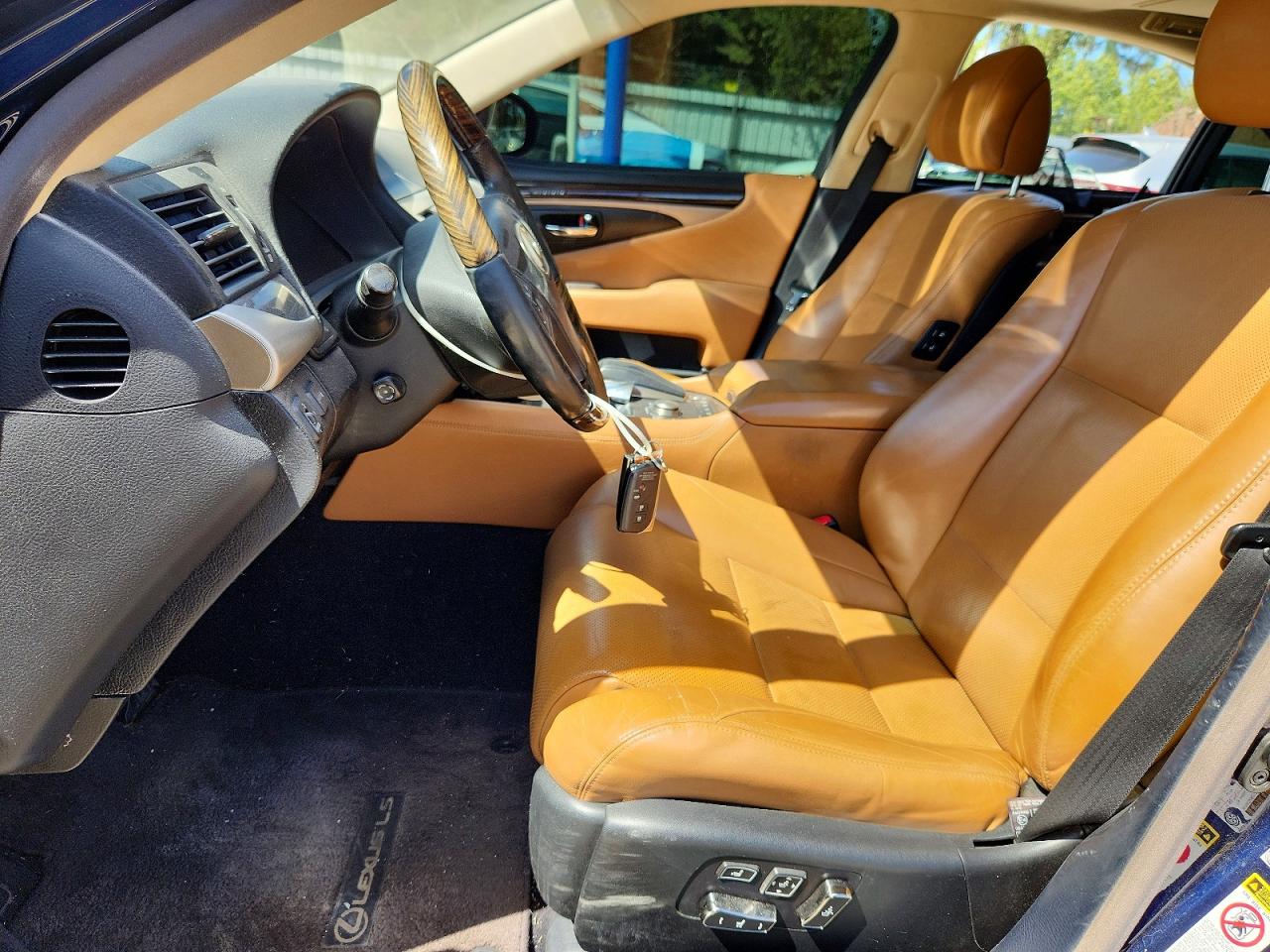 2013 Lexus Ls 460 Blue vin: JTHCL1EF6D5015519