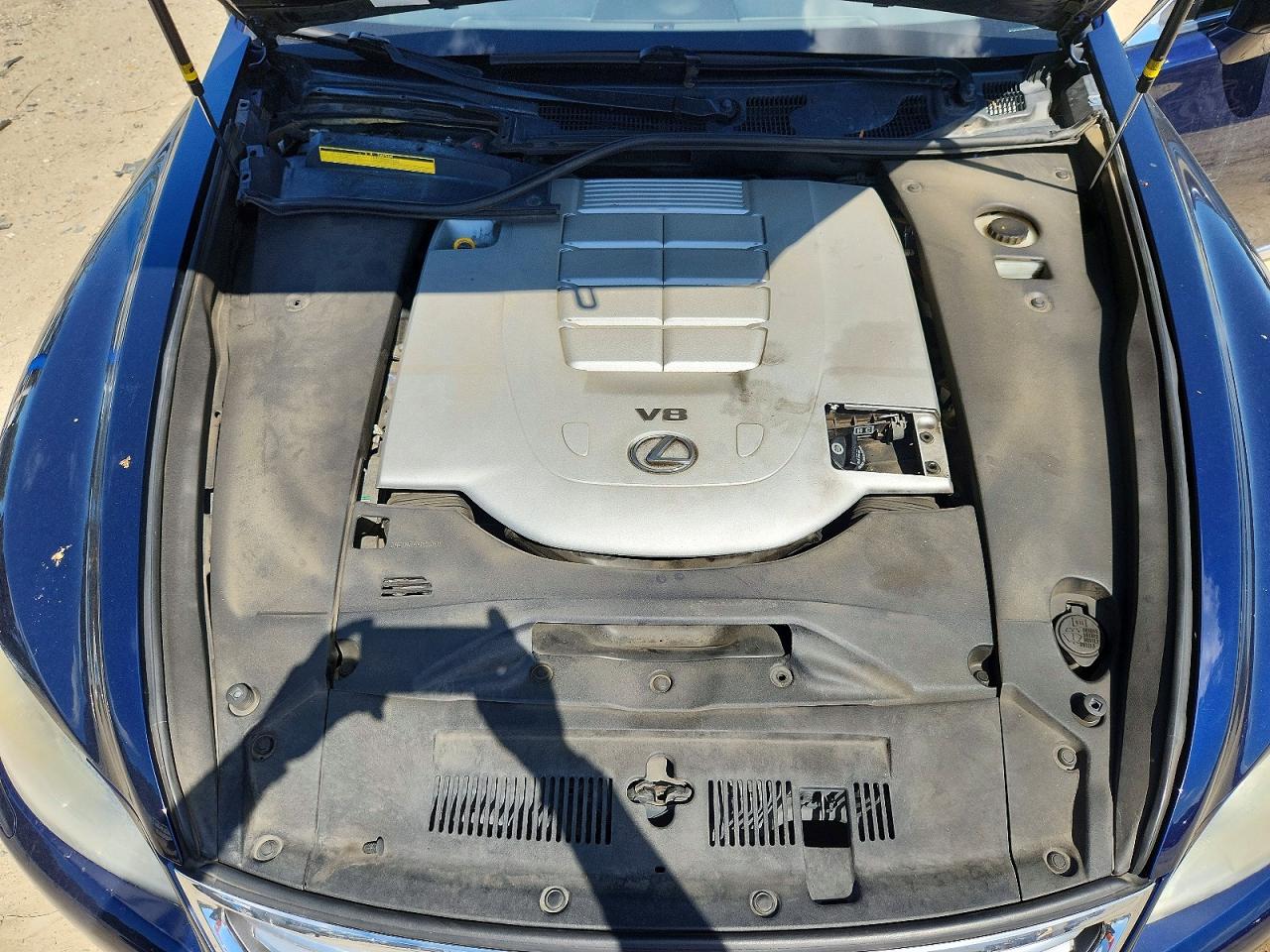 2013 Lexus Ls 460 Blue vin: JTHCL1EF6D5015519