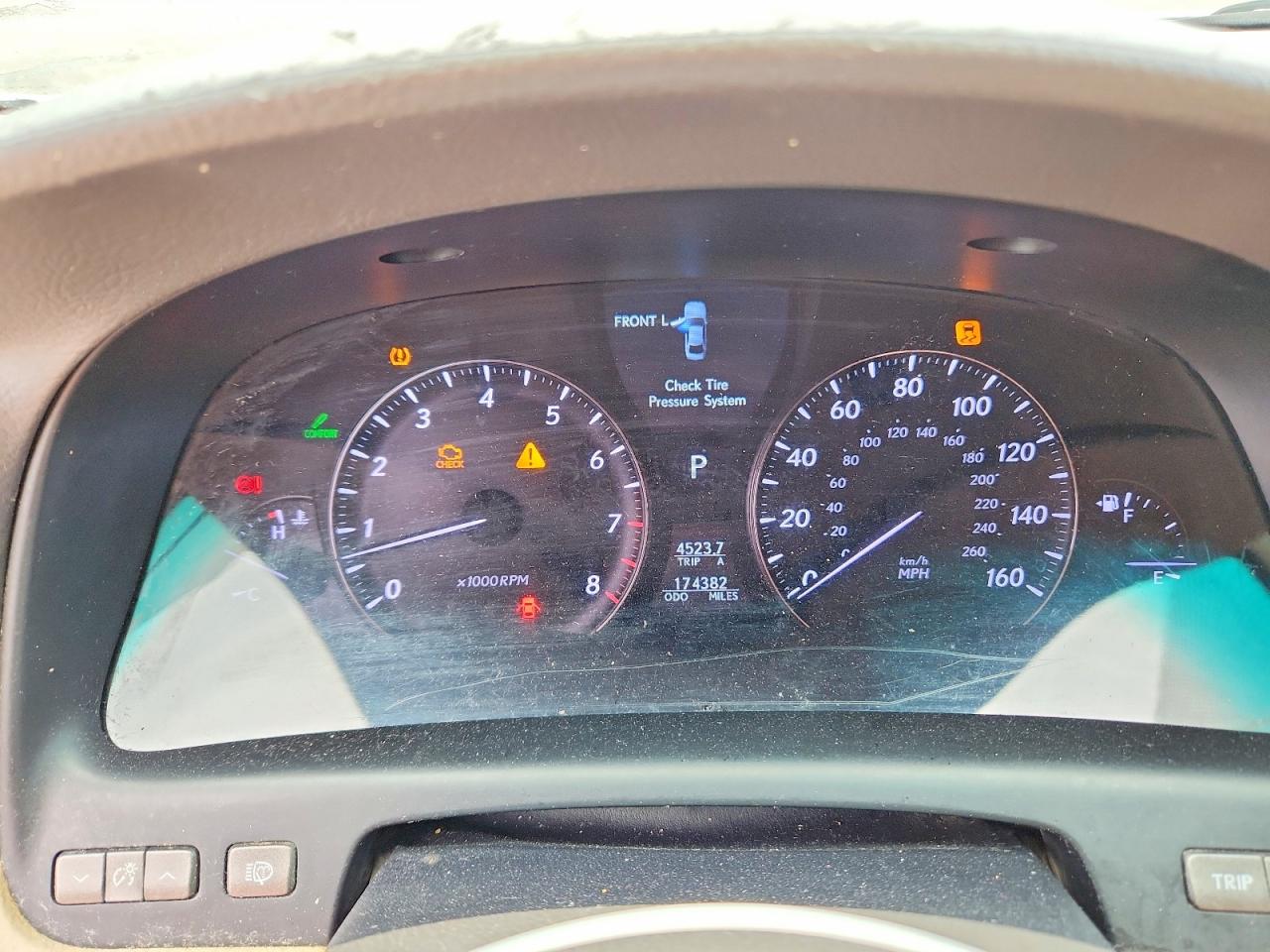 2009 Lexus Ls 460 White vin: JTHCL46F095002966