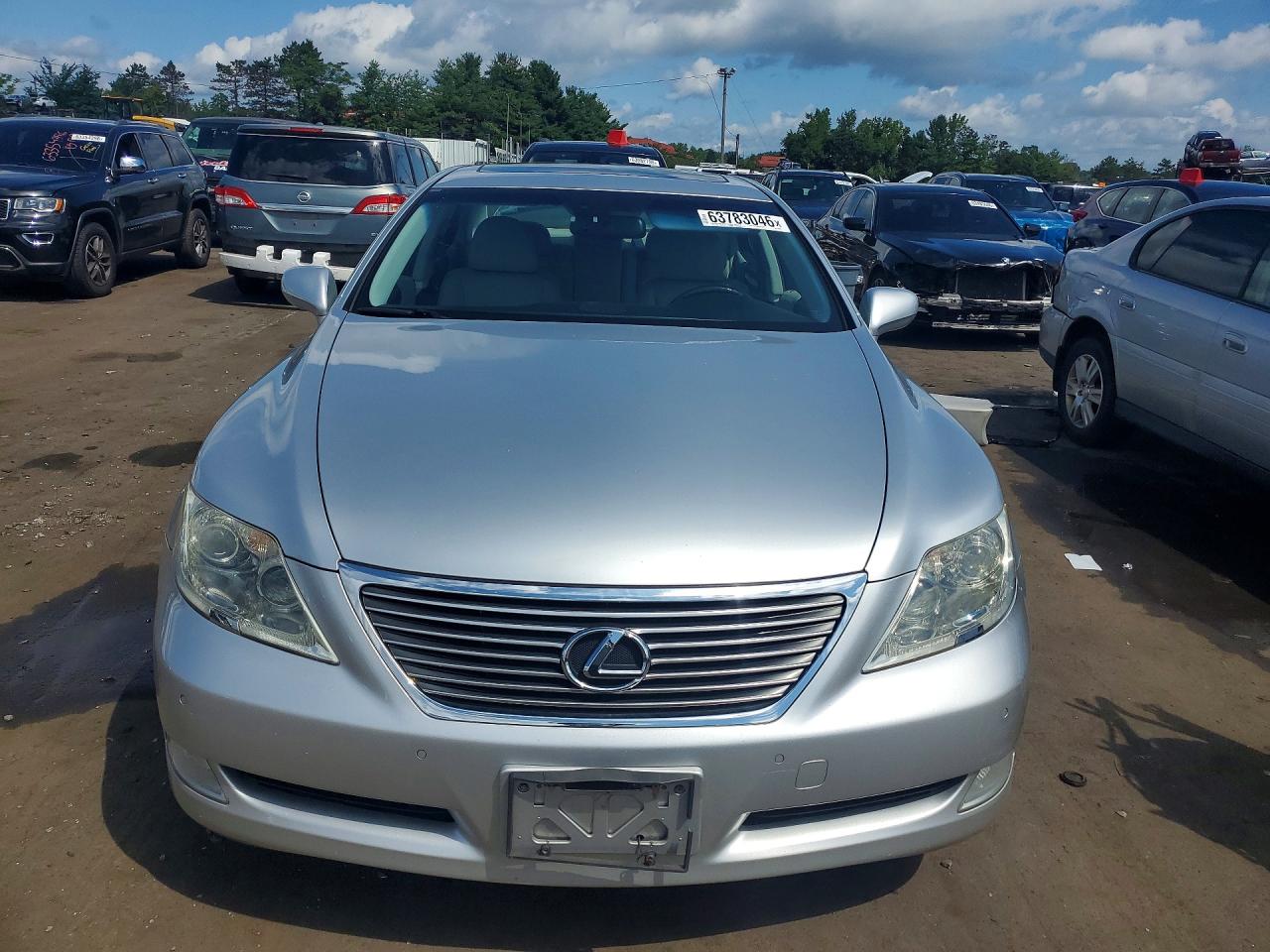 2009 Lexus Ls 460 Gray vin: JTHCL46F295001835