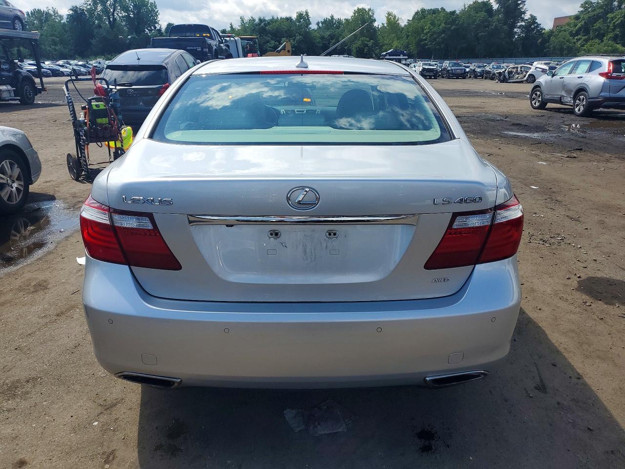 2009 Lexus Ls 460 Gray vin: JTHCL46F295001835