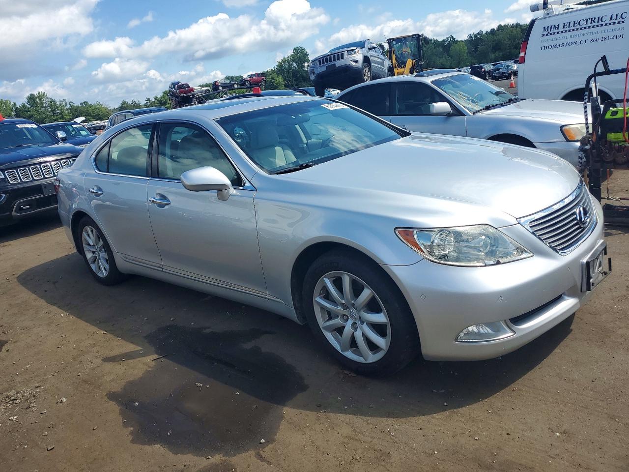 2009 Lexus Ls 460 Gray vin: JTHCL46F295001835