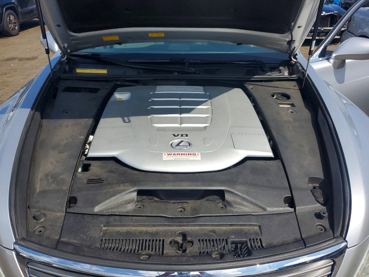 2009 Lexus Ls 460 Gray vin: JTHCL46F295001835