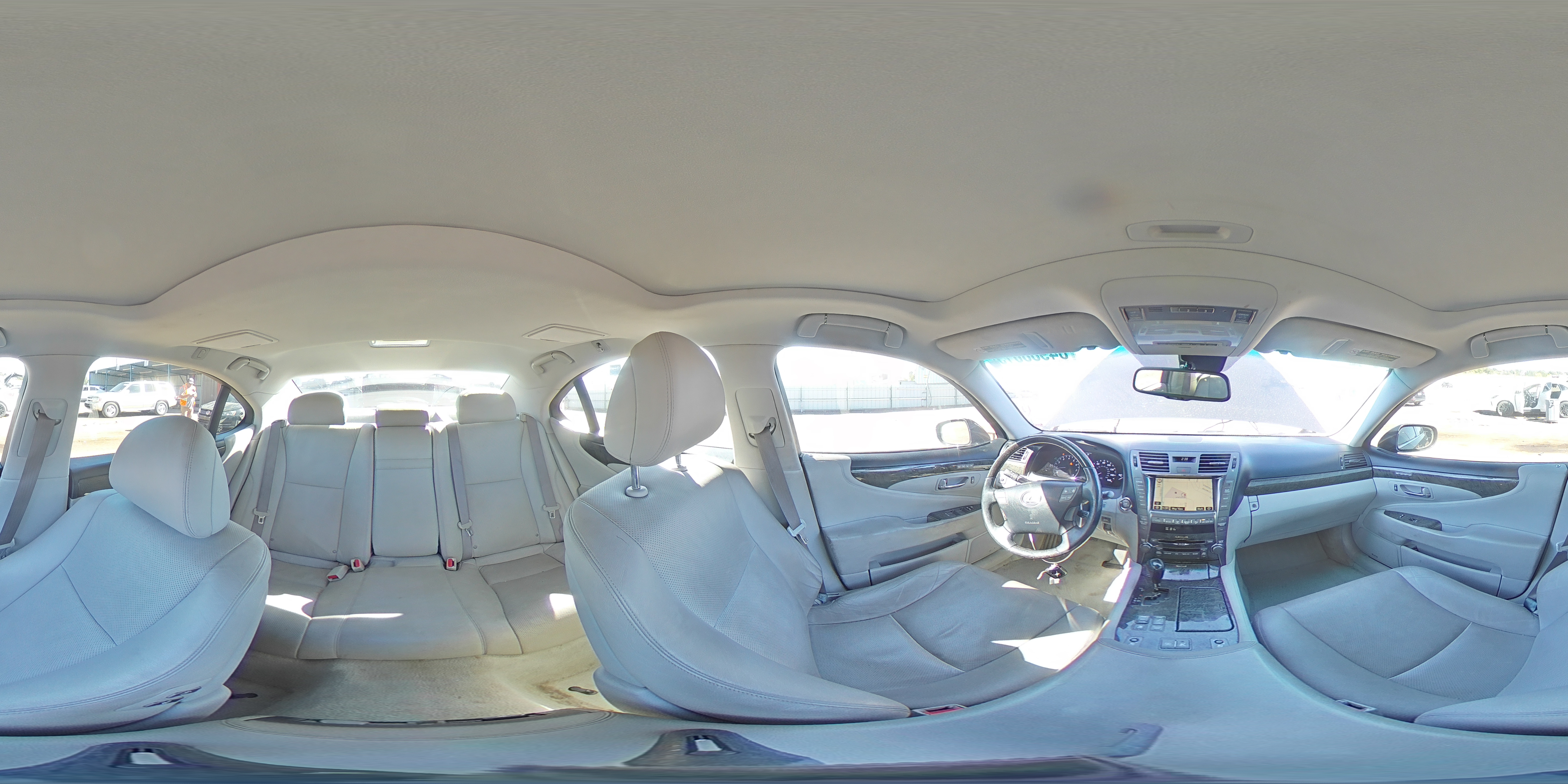 2009 Lexus Ls 460 Black vin: JTHCL46F295002225