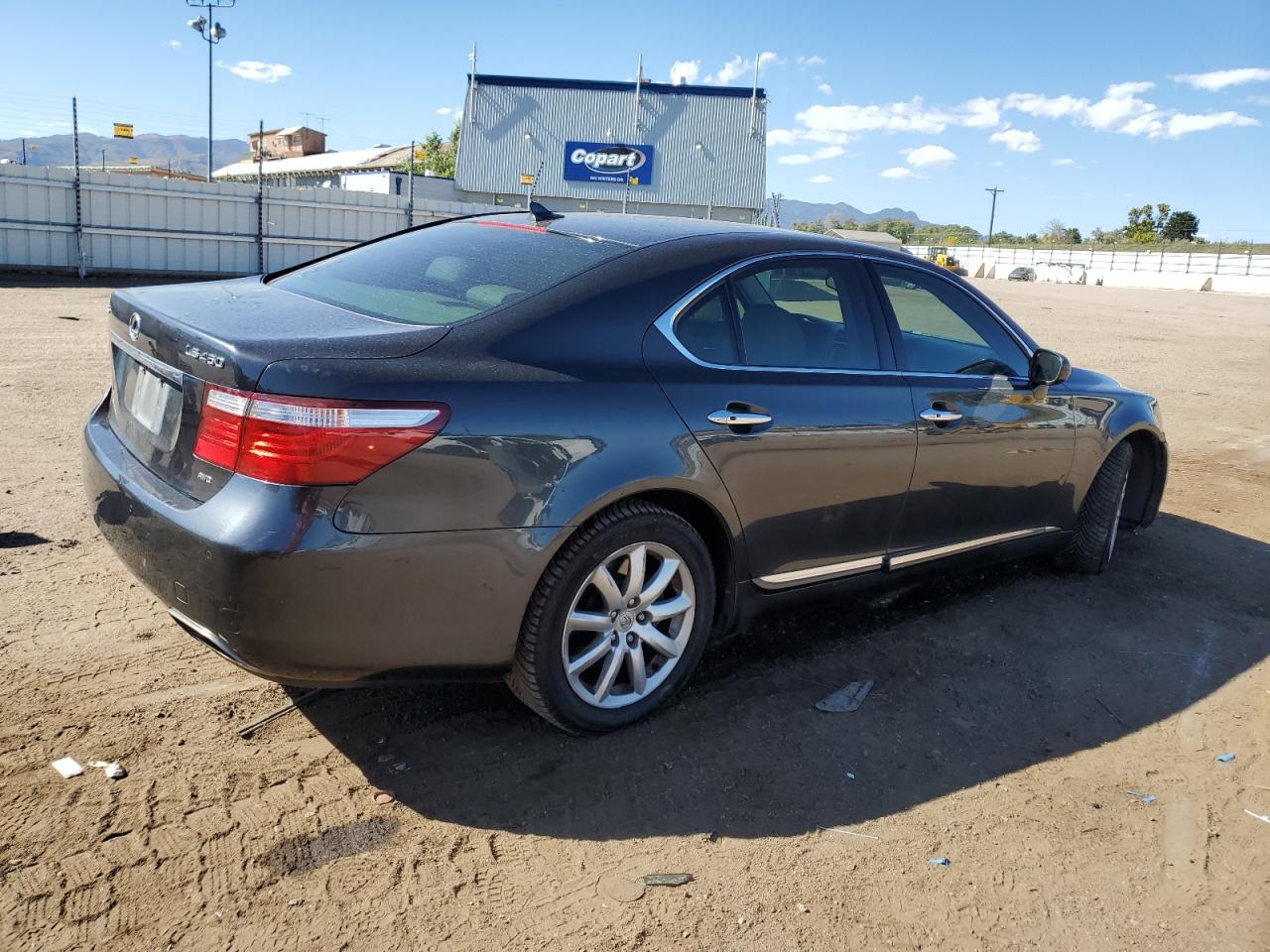 2009 Lexus Ls 460 Black vin: JTHCL46F295002225