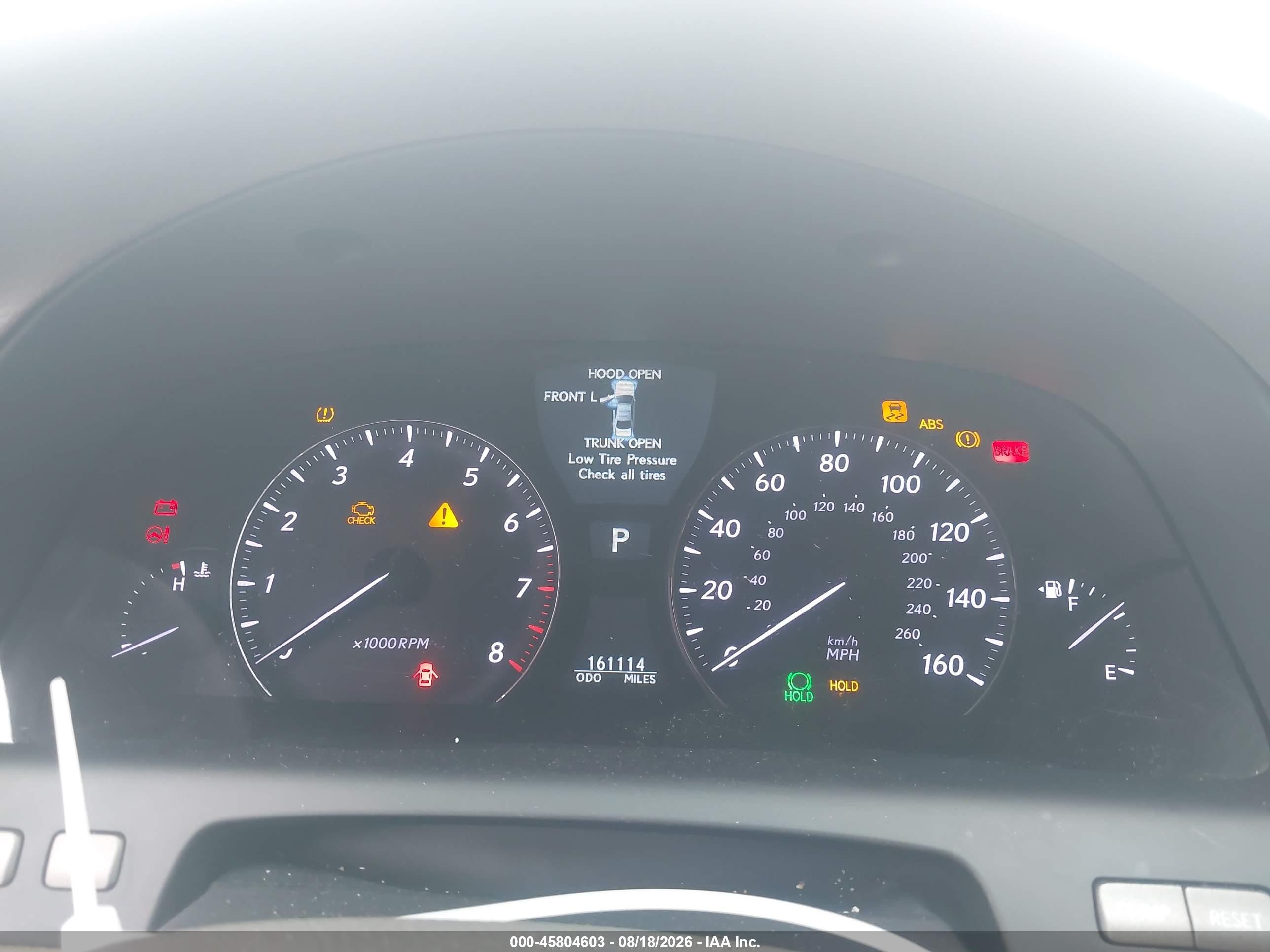 2009 Lexus Ls 460   Blue vin: JTHCL46F495003537