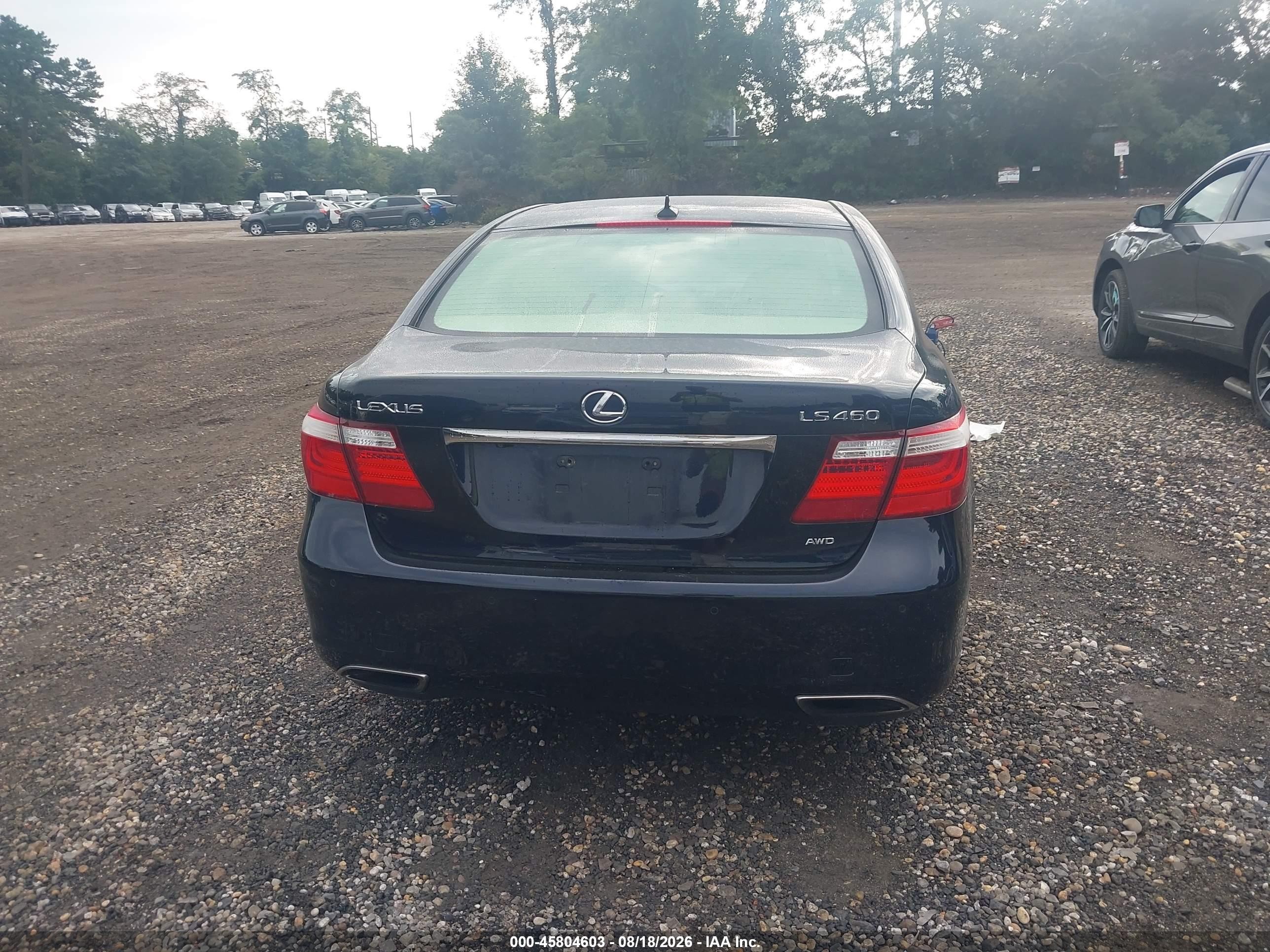 2009 Lexus Ls 460   Blue vin: JTHCL46F495003537