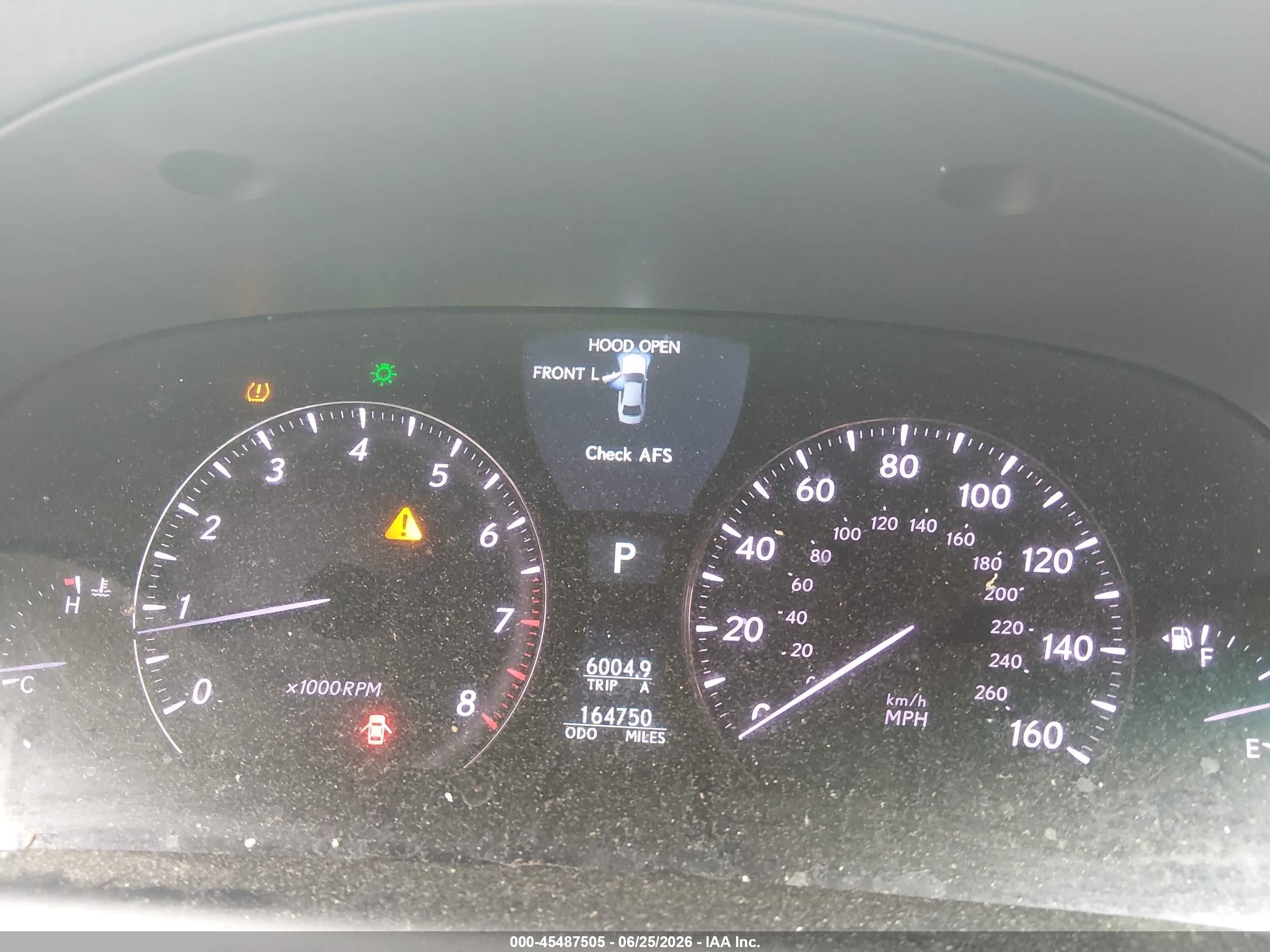 2009 Lexus Ls 460   Black vin: JTHCL46F495003893