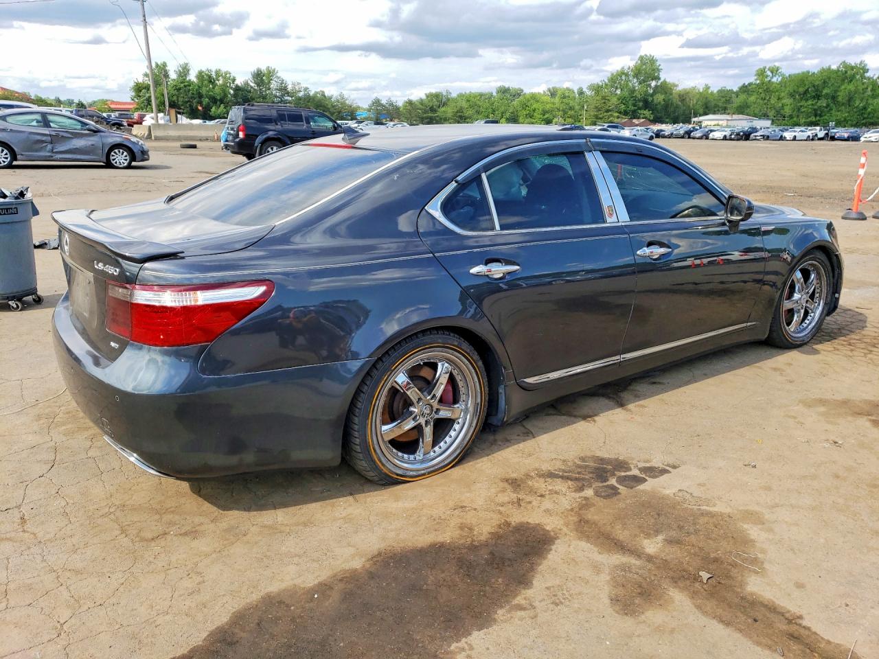 2009 Lexus Ls 460 Charcoal vin: JTHCL46F595000260