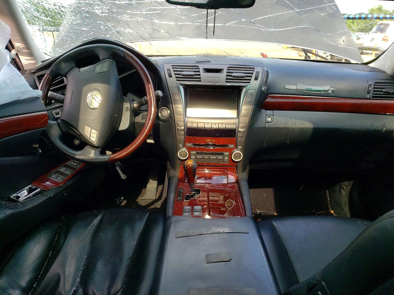 2009 Lexus Ls 460 Charcoal vin: JTHCL46F595000260