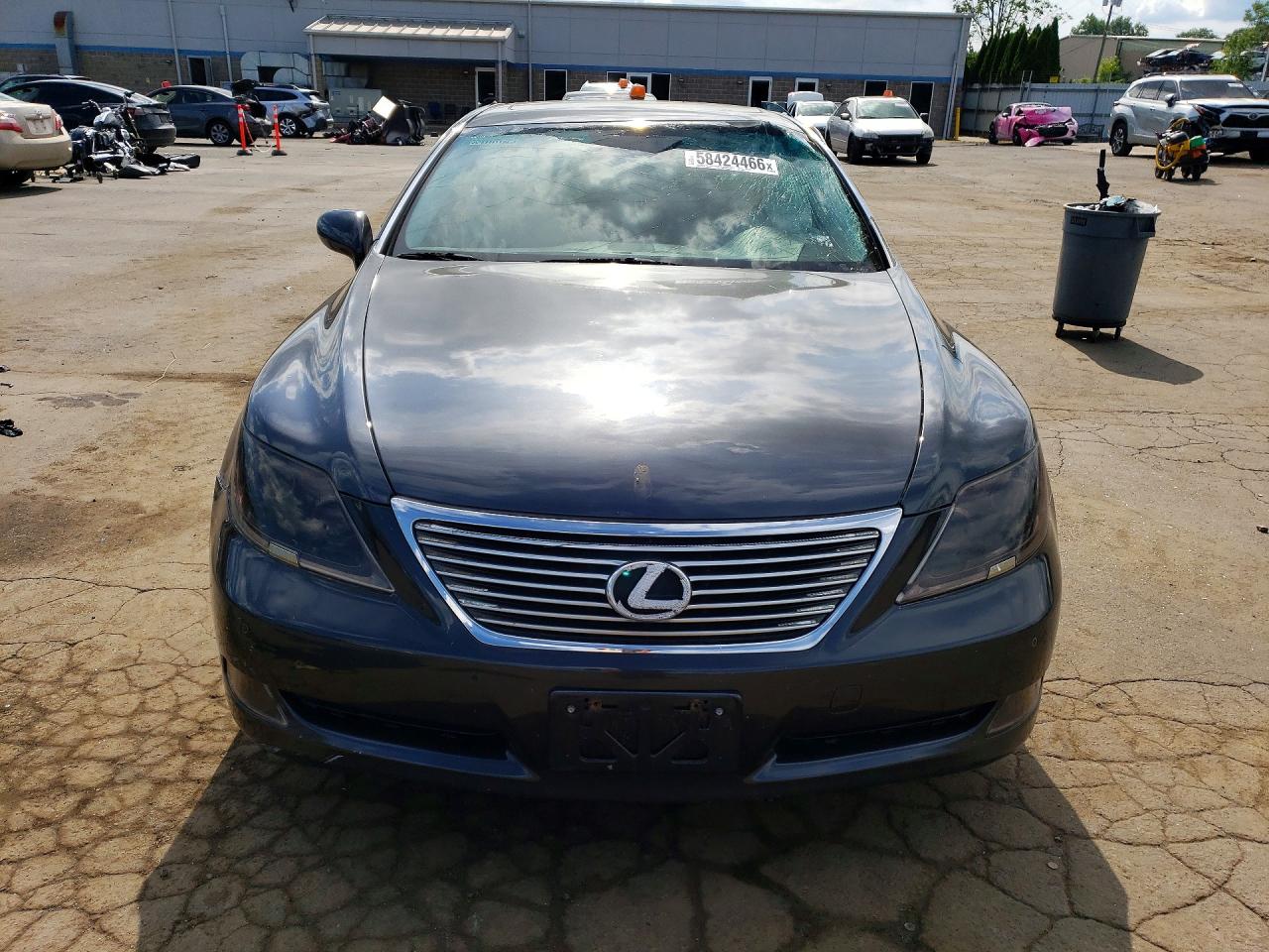 2009 Lexus Ls 460 Charcoal vin: JTHCL46F595000260